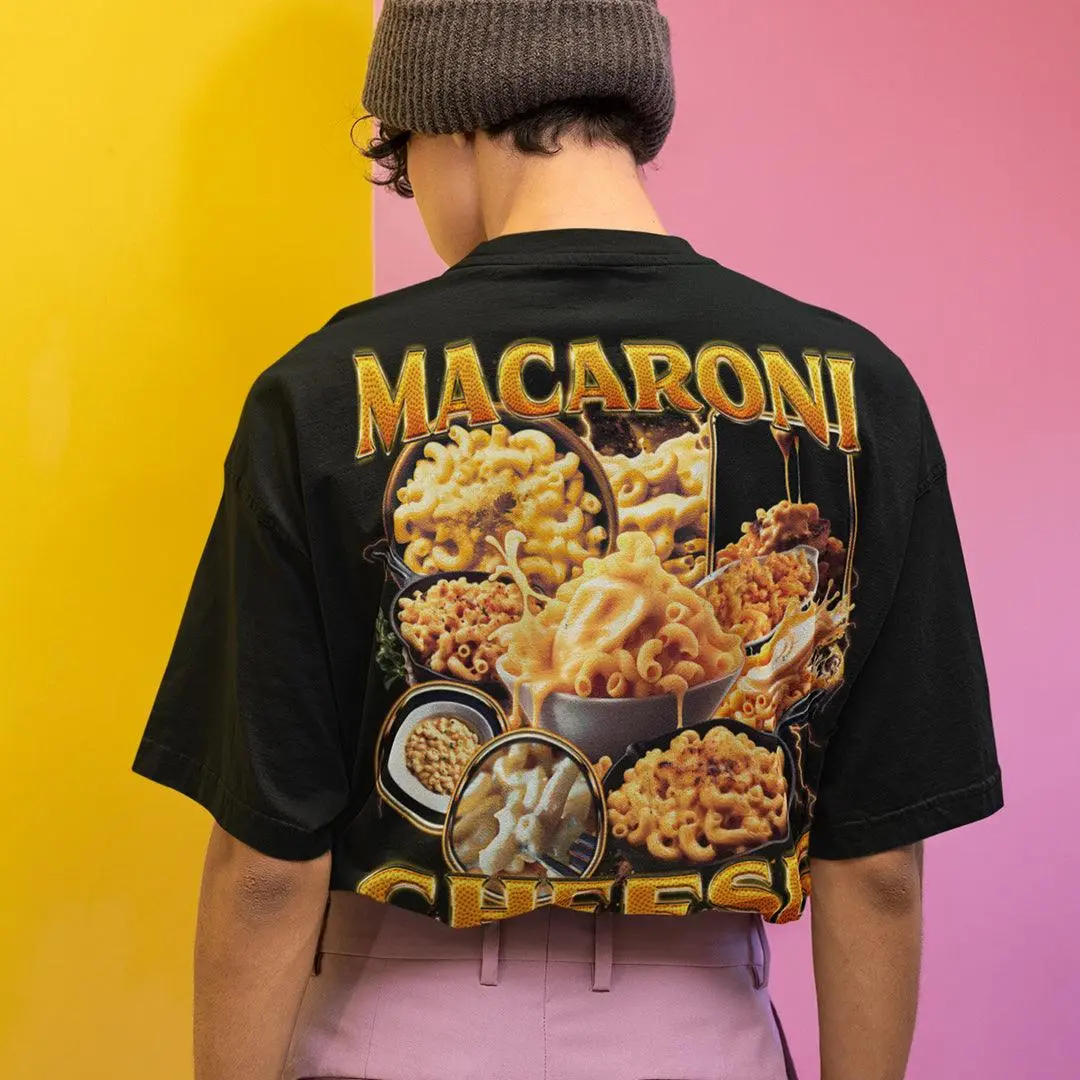 Macaroni Cheese t-shirt (backprint) - Image 7