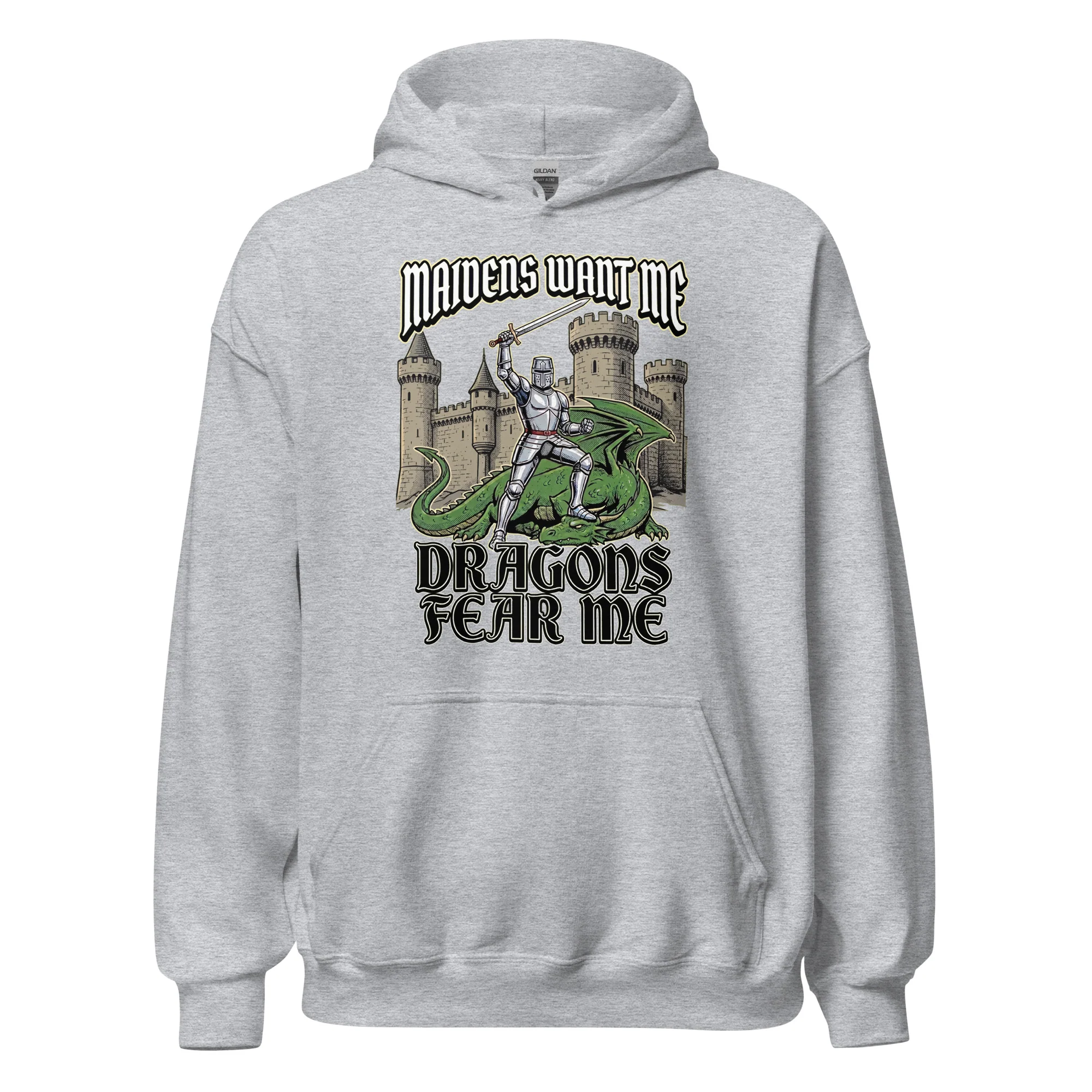 Maidens want me dragons fear me Hoodie - Image 2