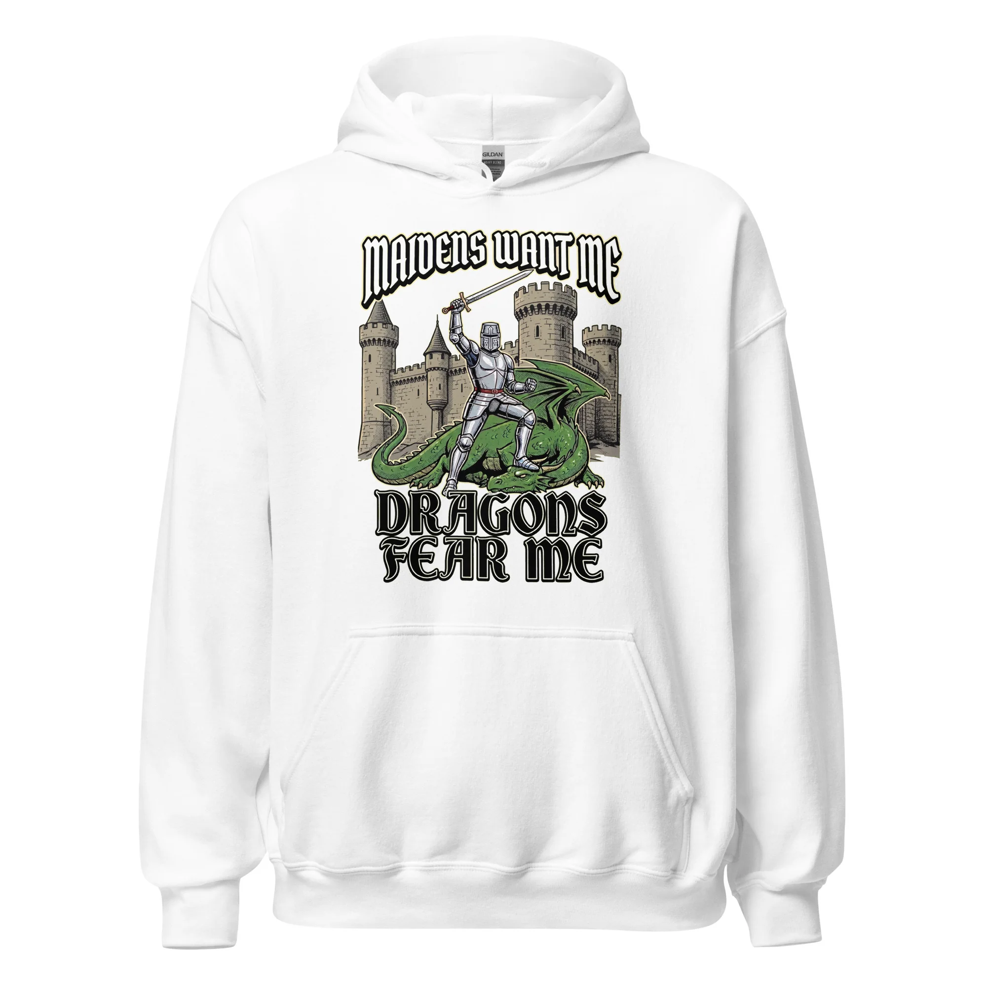 Maidens want me dragons fear me Hoodie - Image 7