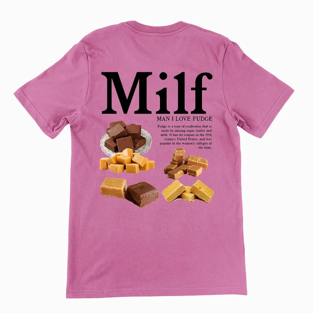 Man I Love Fudge t-shirt (backprint) - Image 2
