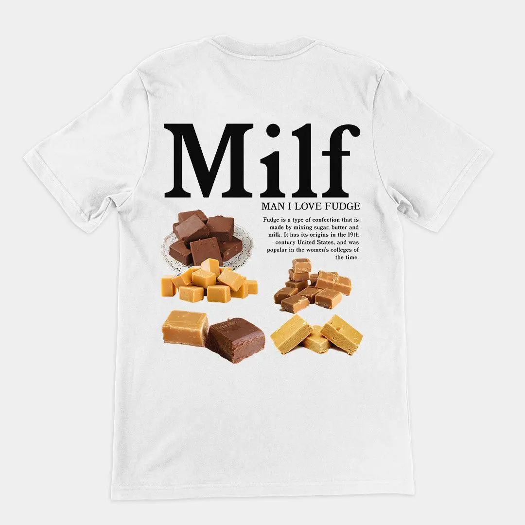 Man I Love Fudge t-shirt (backprint) - Image 6