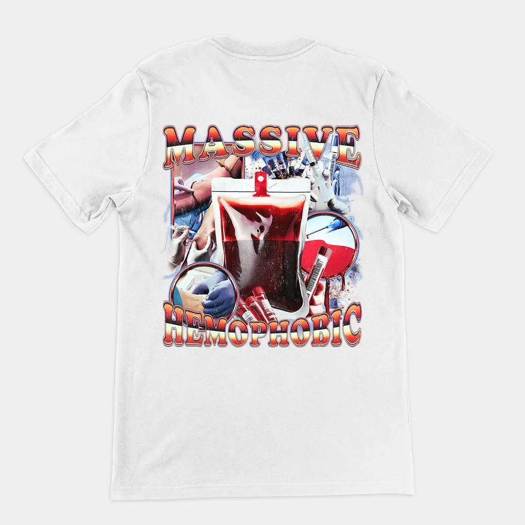 Massive Hemophobic t-shirt (backprint) - Image 6