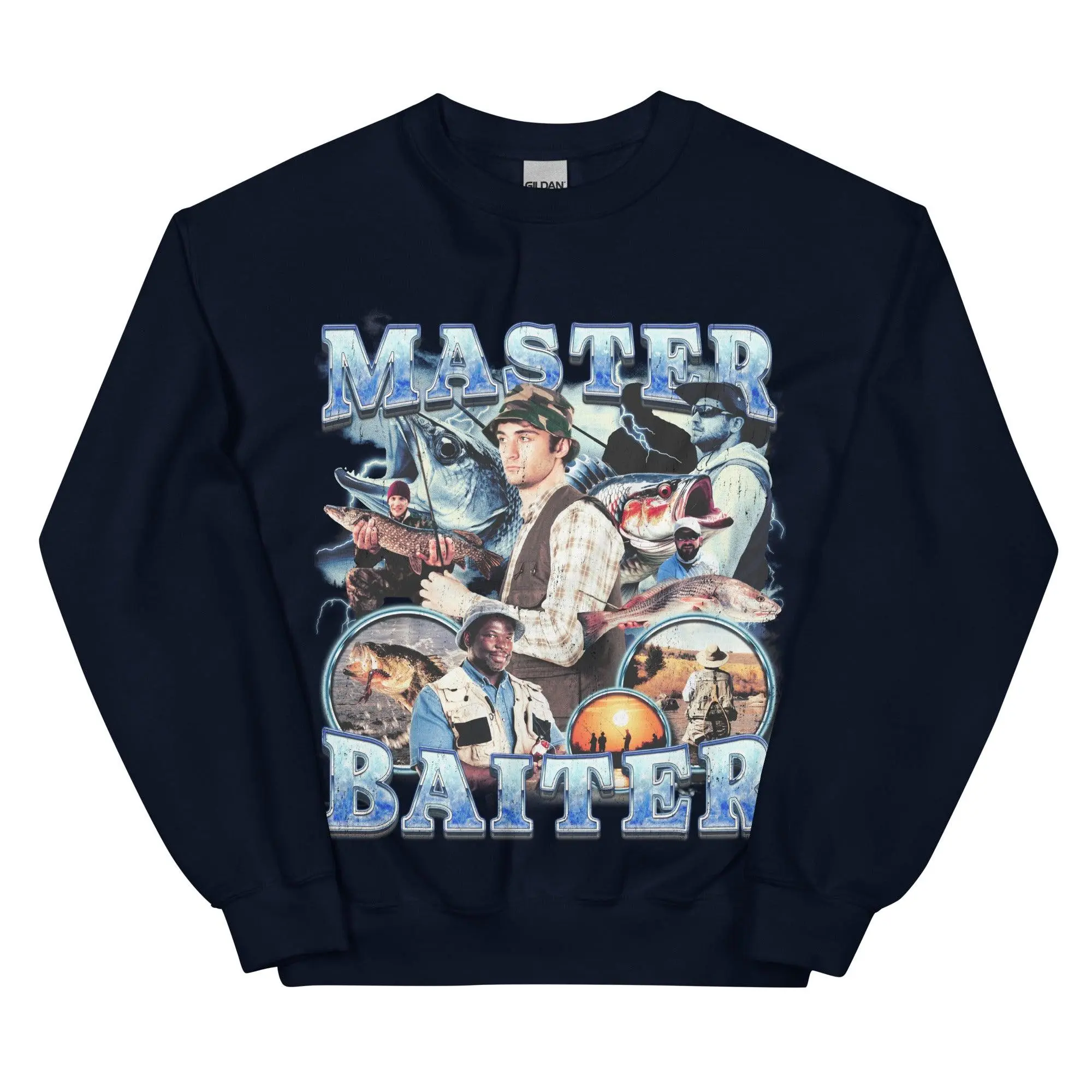 Master Baiter (Updated Design!) Sweatshirt - Image 2