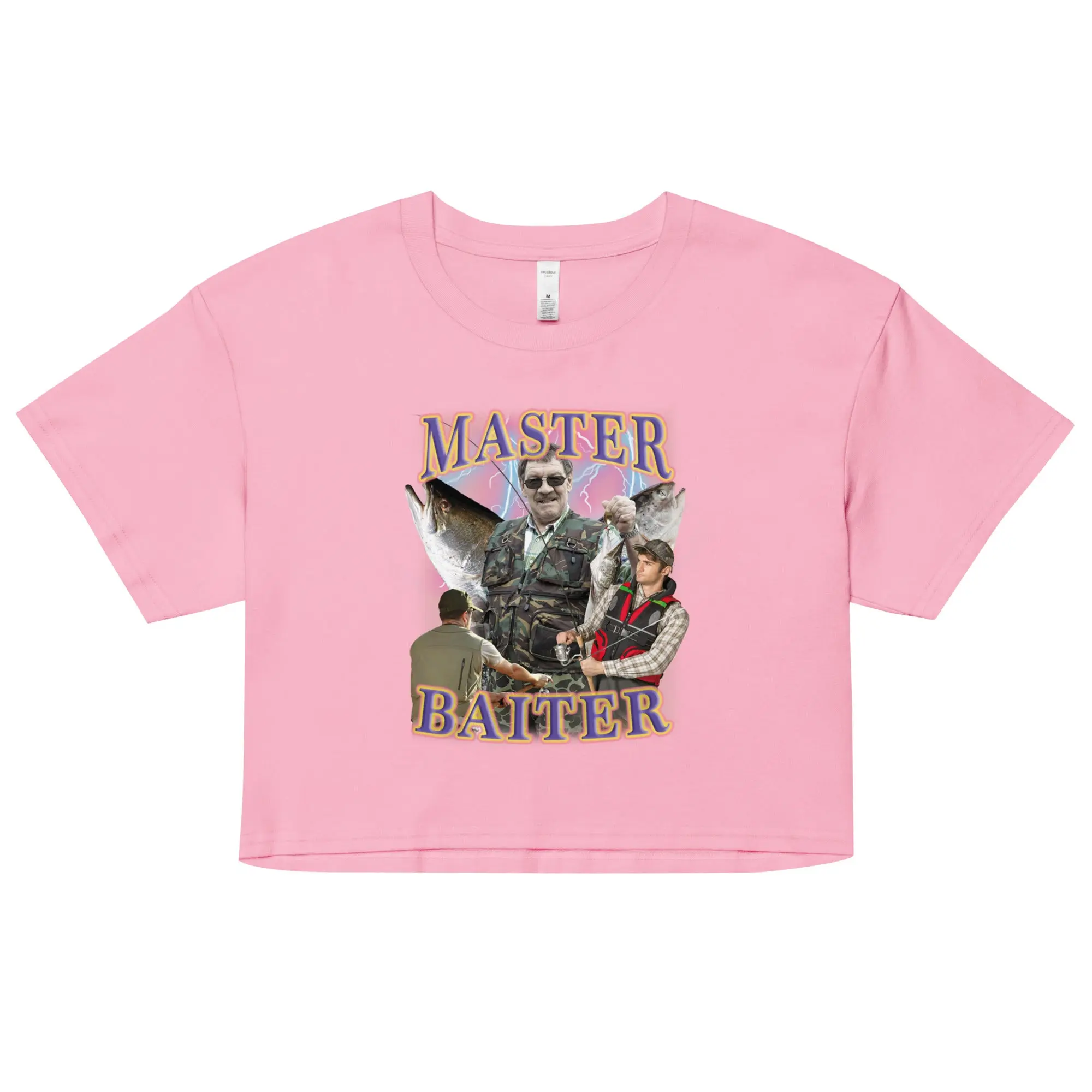master baiter Women’s crop top - Image 2