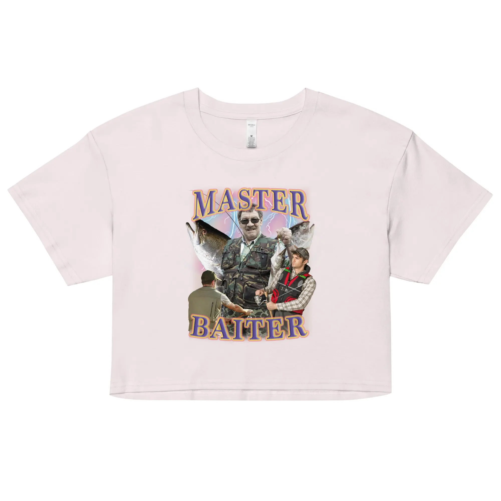 master baiter Women’s crop top - Image 4