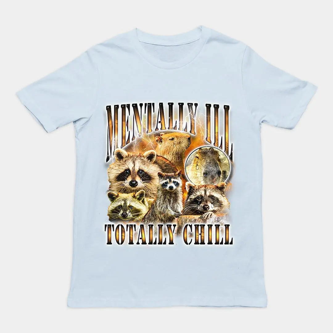Mentally Ill Totally Chill t-shirt - Image 5