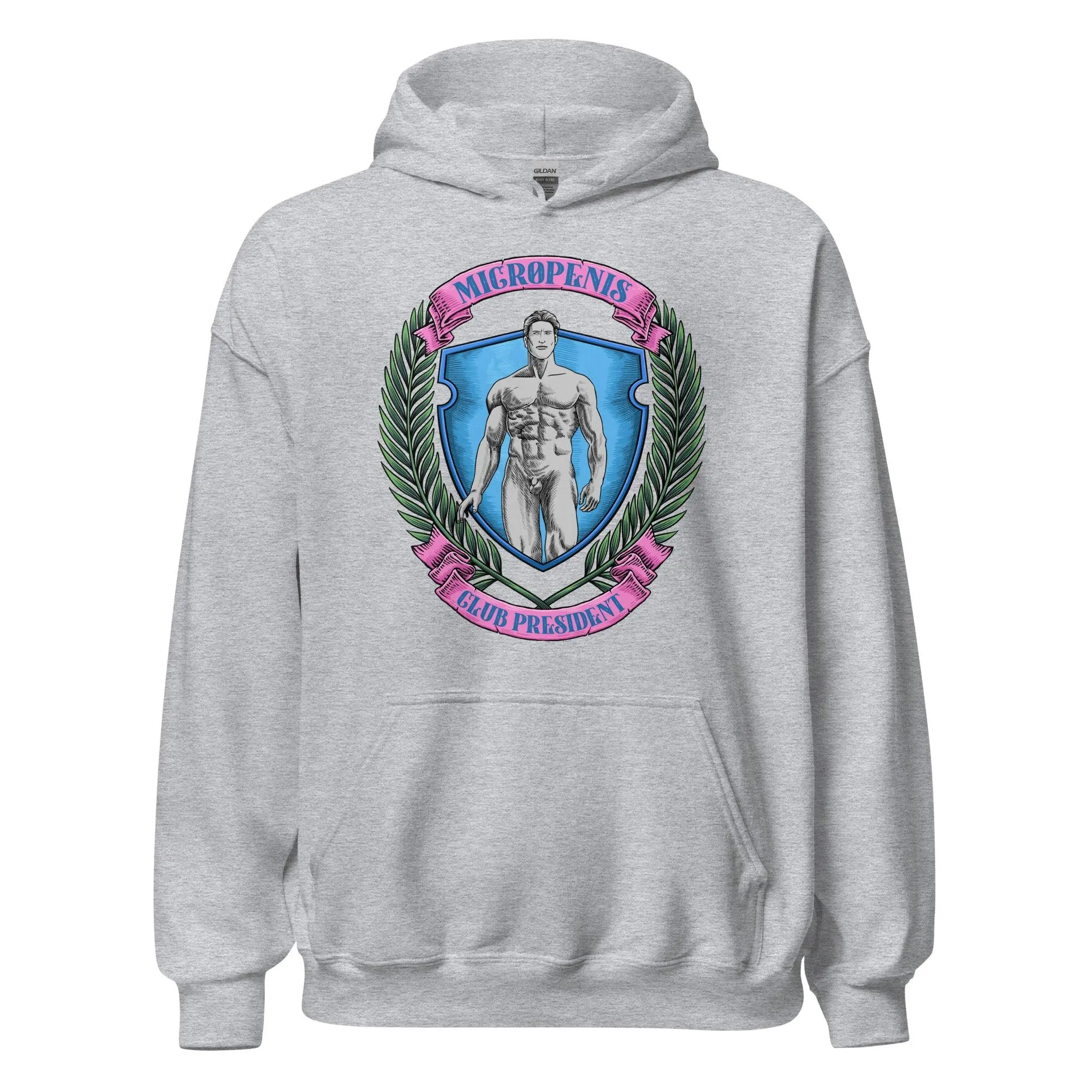 Micro Penis Club President Hoodie - Image 2