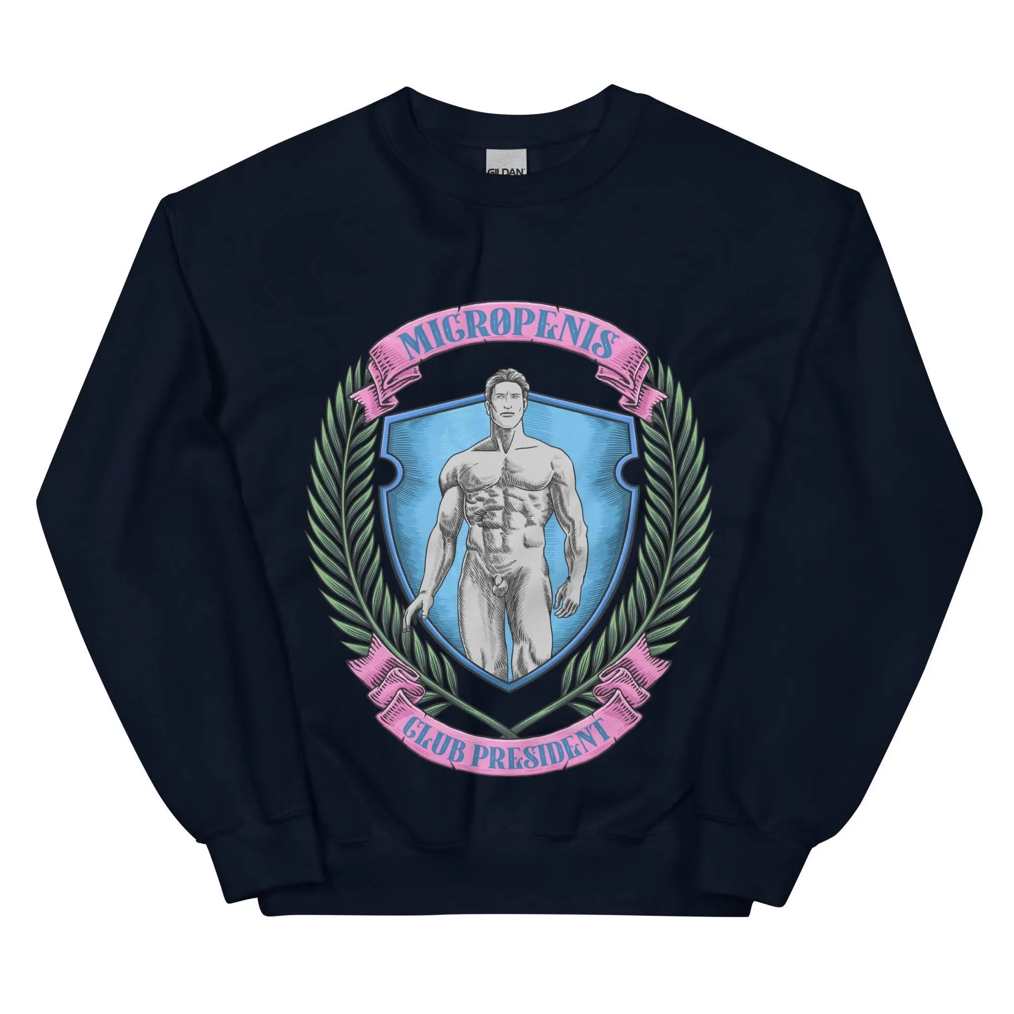 Micro Penis Club President Sweatshirt - Image 2