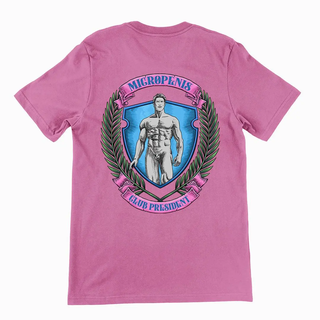 Micro Penis Club President t-shirt (backprint) - Image 2