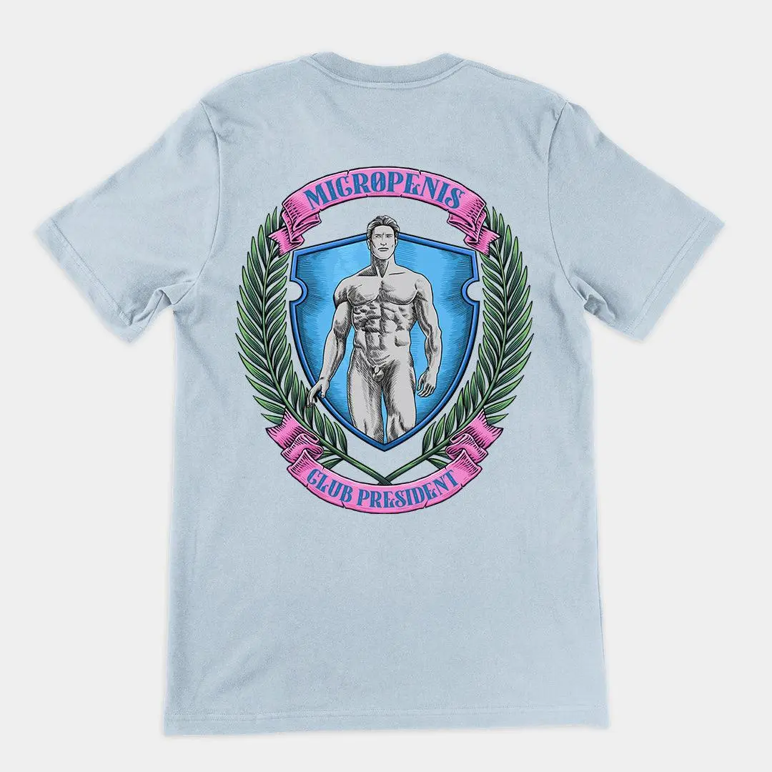 Micro Penis Club President t-shirt (backprint) - Image 4