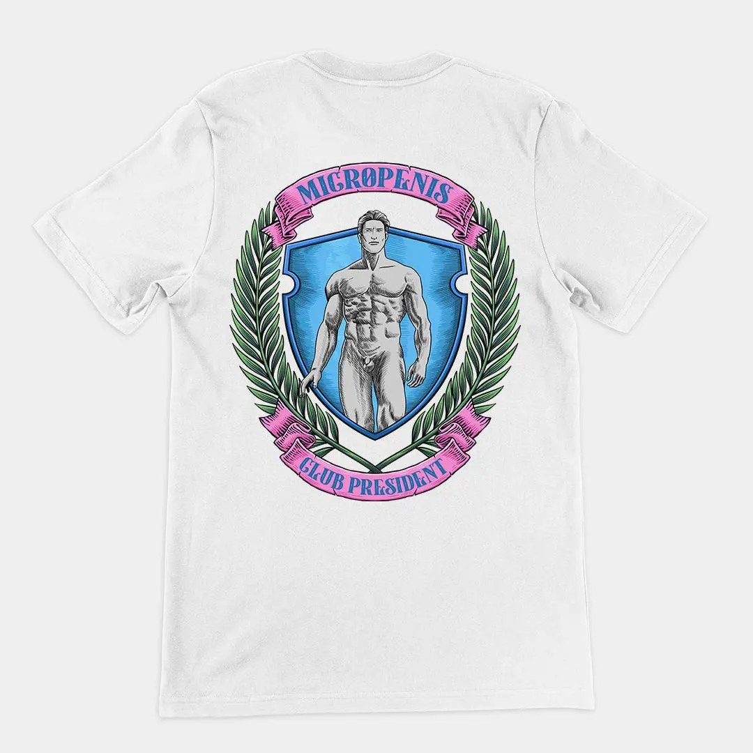 Micro Penis Club President t-shirt (backprint) - Image 6