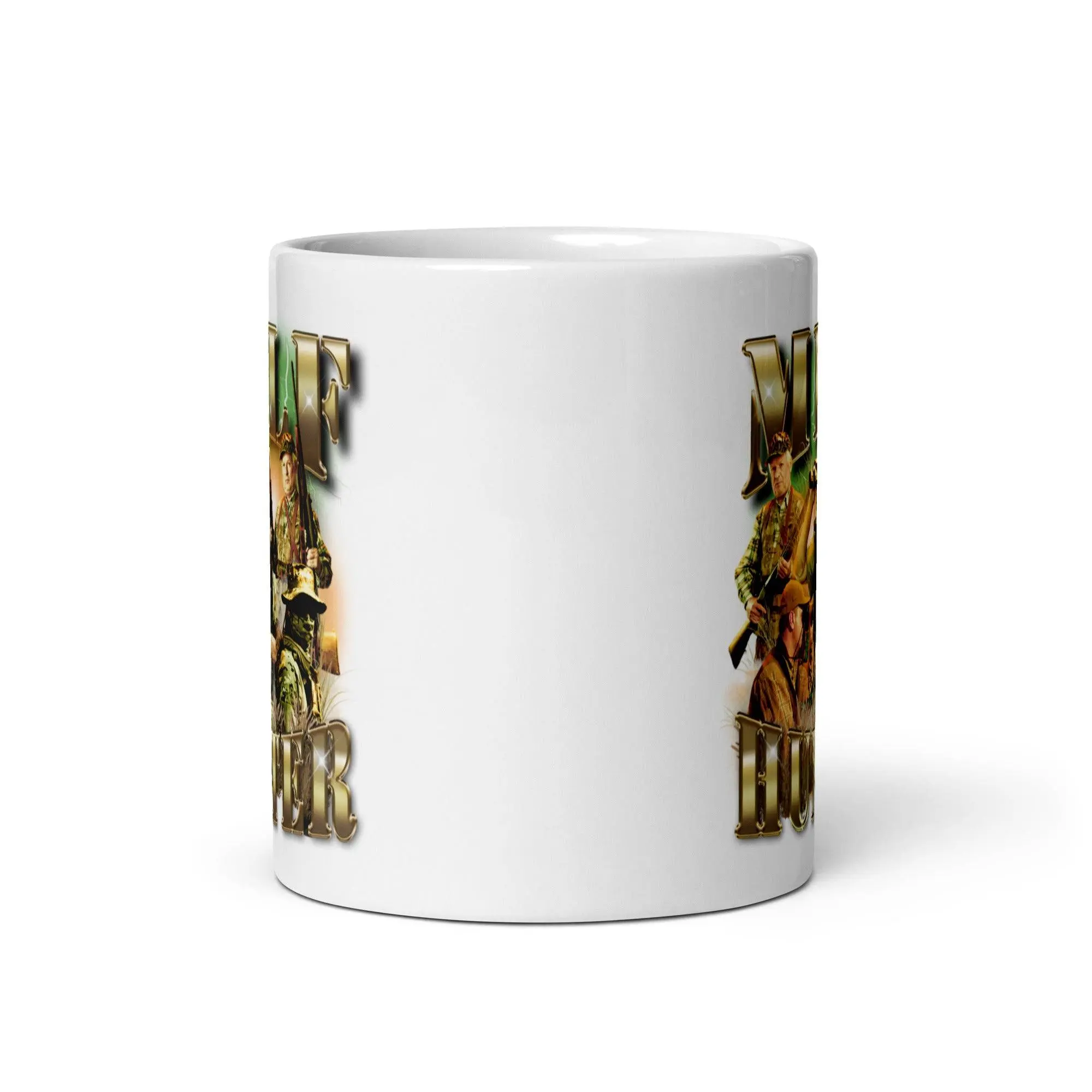 Milf Hunter White glossy mug - Image 5