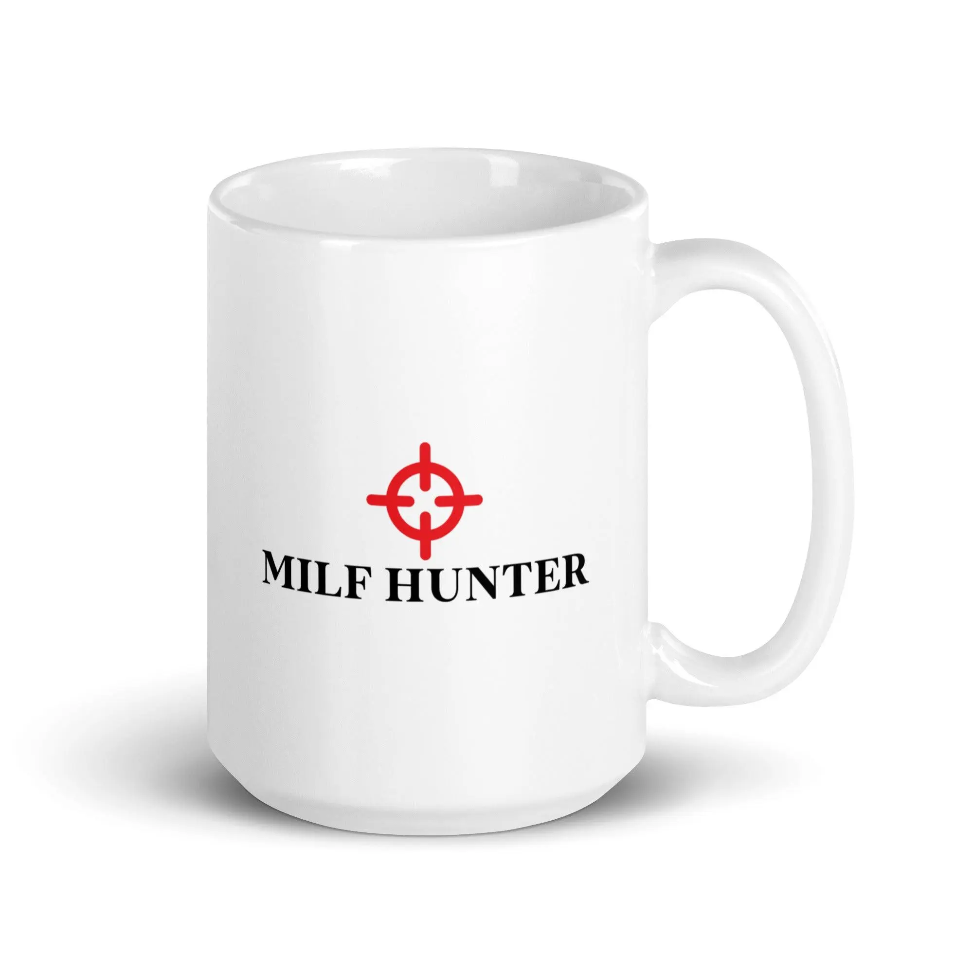 Milf Hunter White glossy mug - Image 6