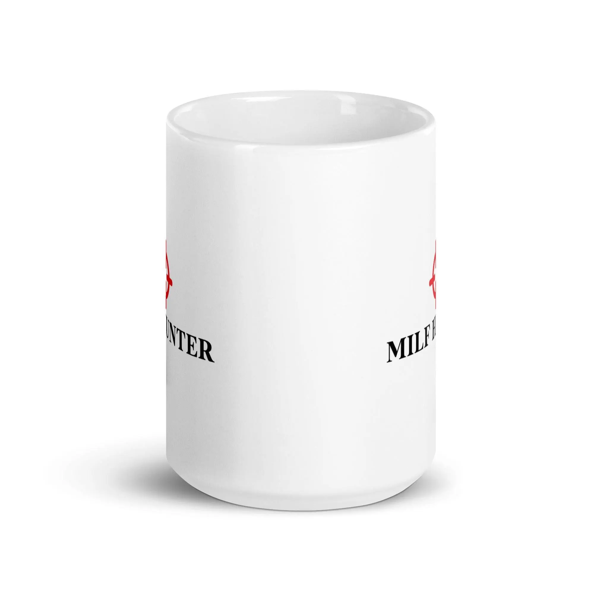 Milf Hunter White glossy mug - Image 8