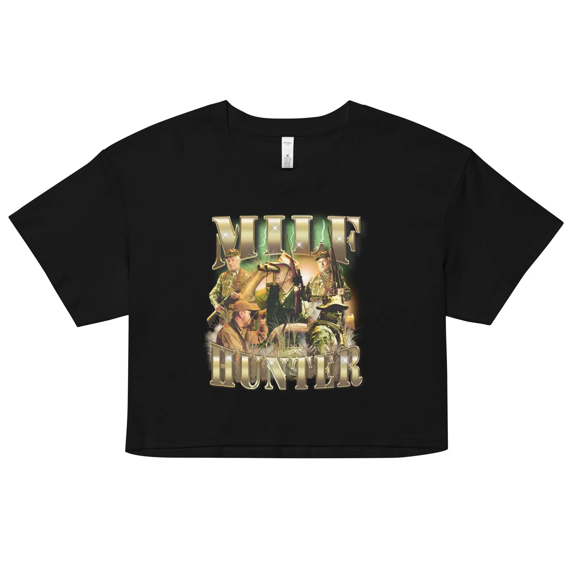 Milf Hunter Women’s crop top