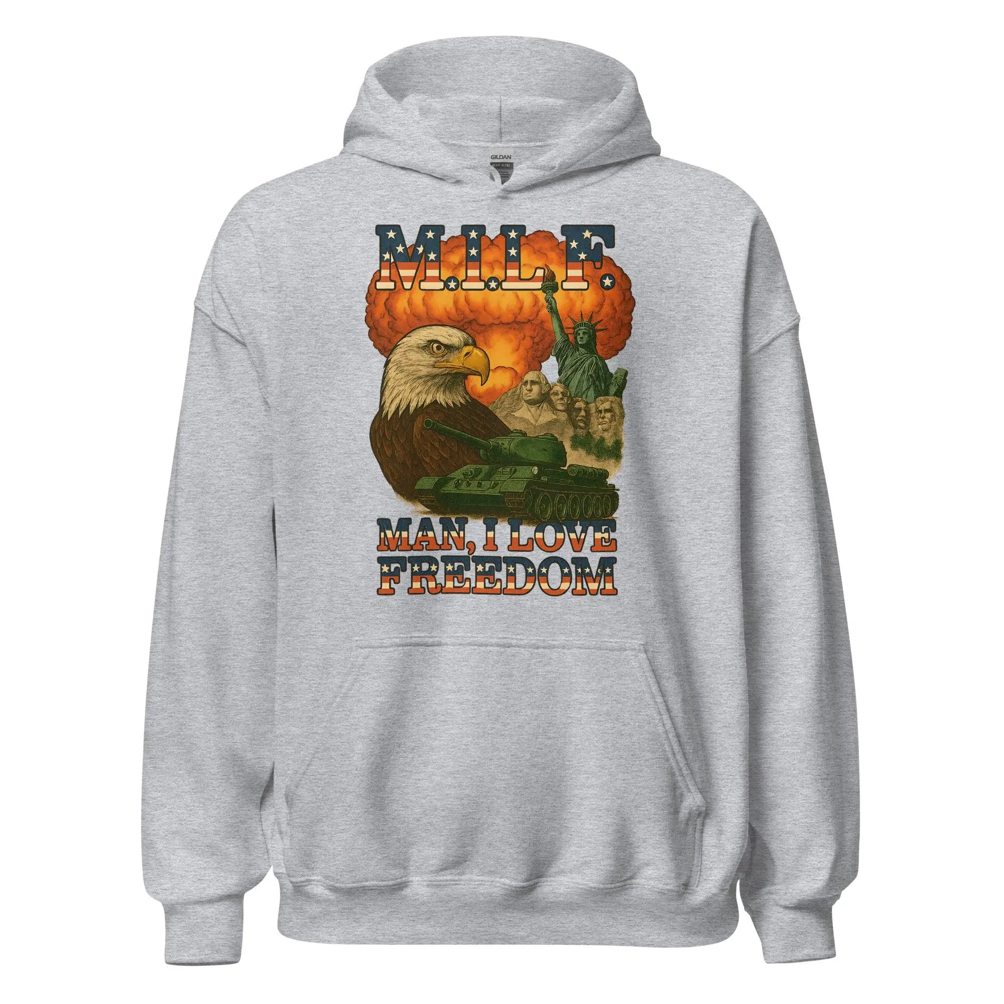MILF - Man I Love Freedom Hoodie - Image 2