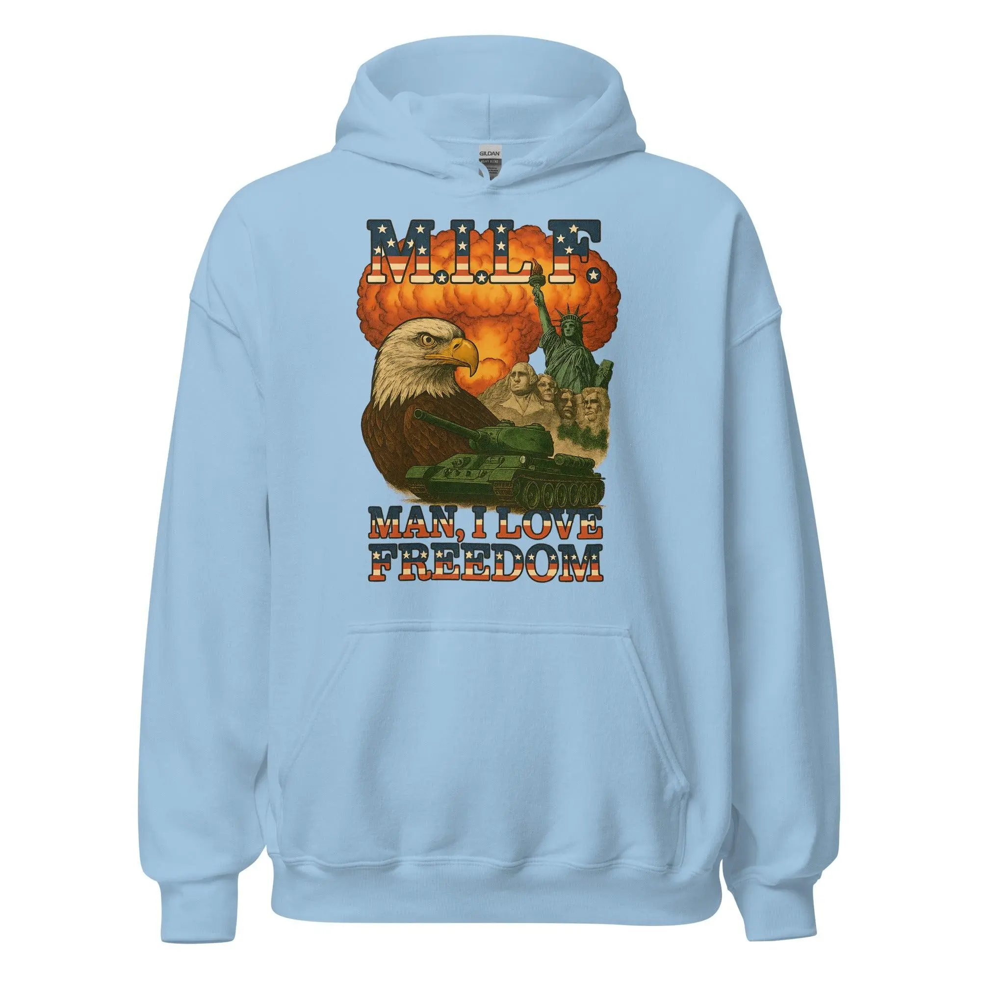 MILF - Man I Love Freedom Hoodie - Image 5