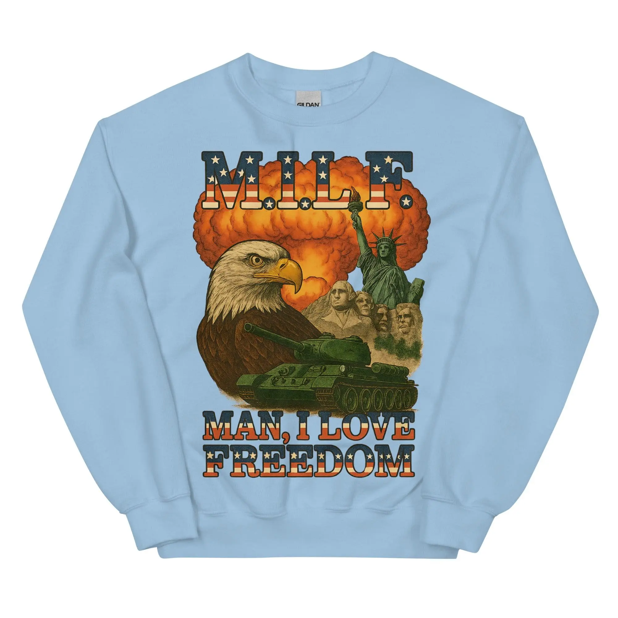 MILF - Man I Love Freedom sweatshirt - Image 6