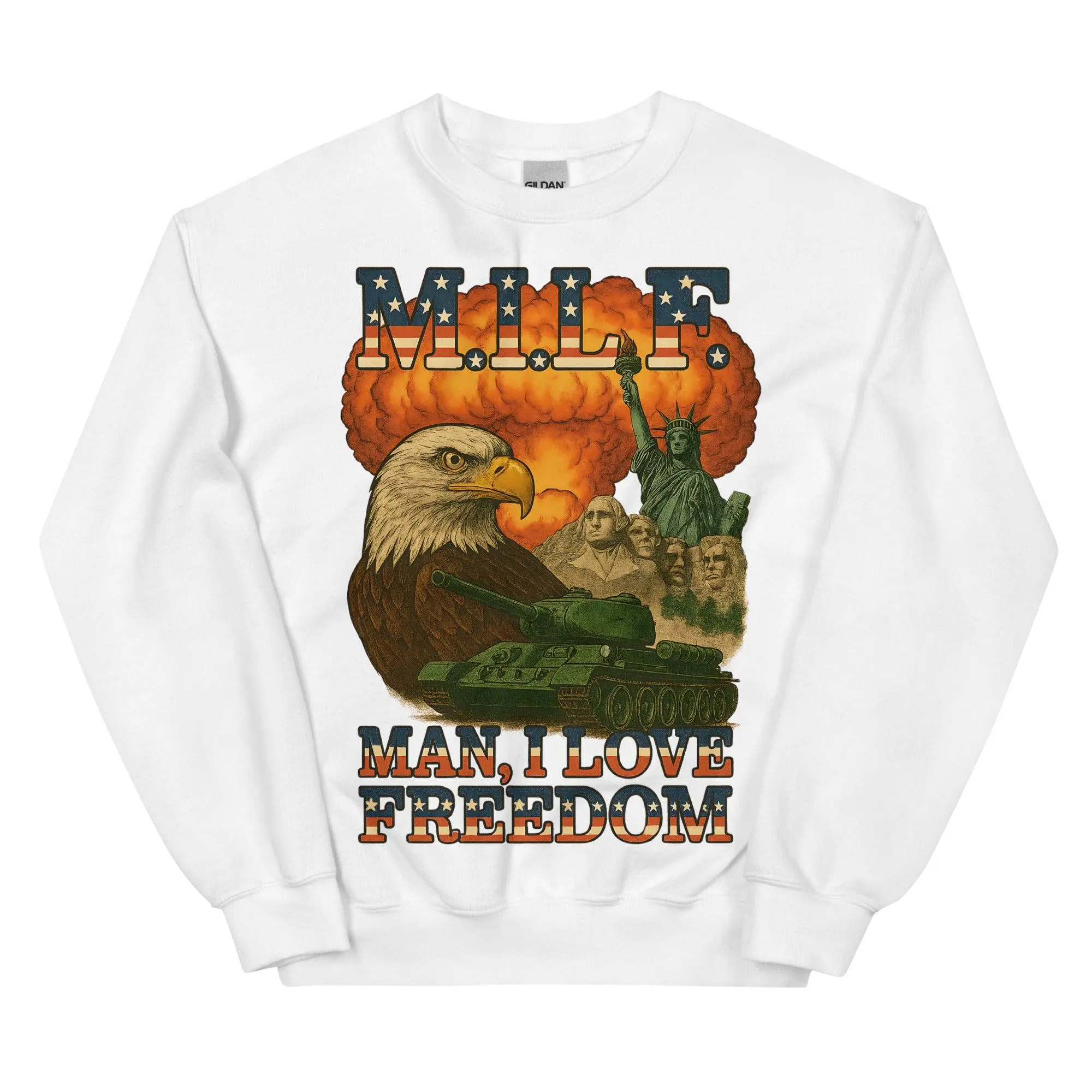 MILF - Man I Love Freedom sweatshirt - Image 9