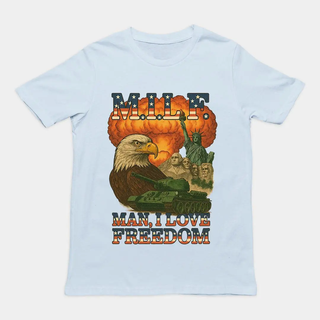 MILF - Man I Love Freedom T-Shirt - Image 5