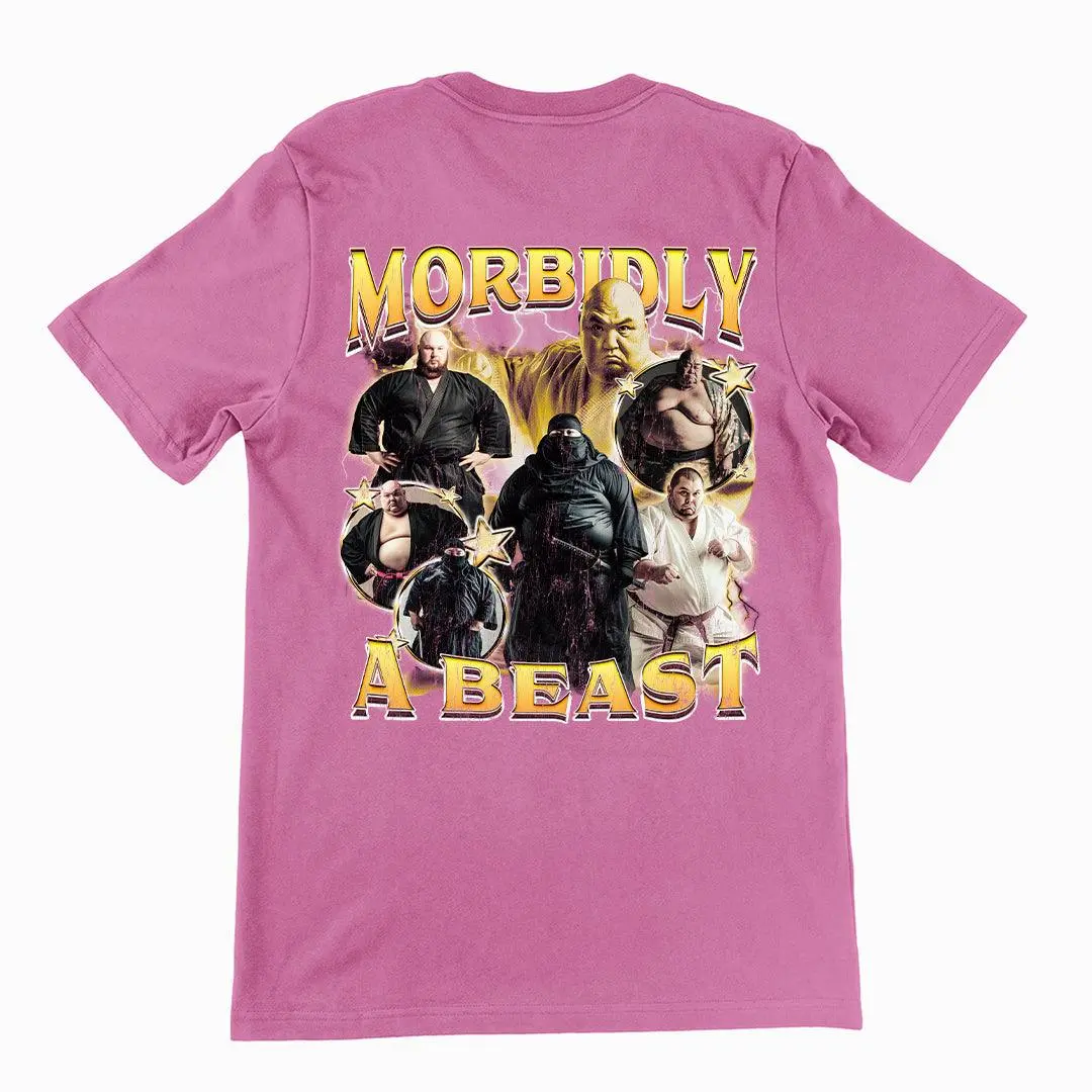 Morbidly a Beast t-shirt (backprint) - Image 2