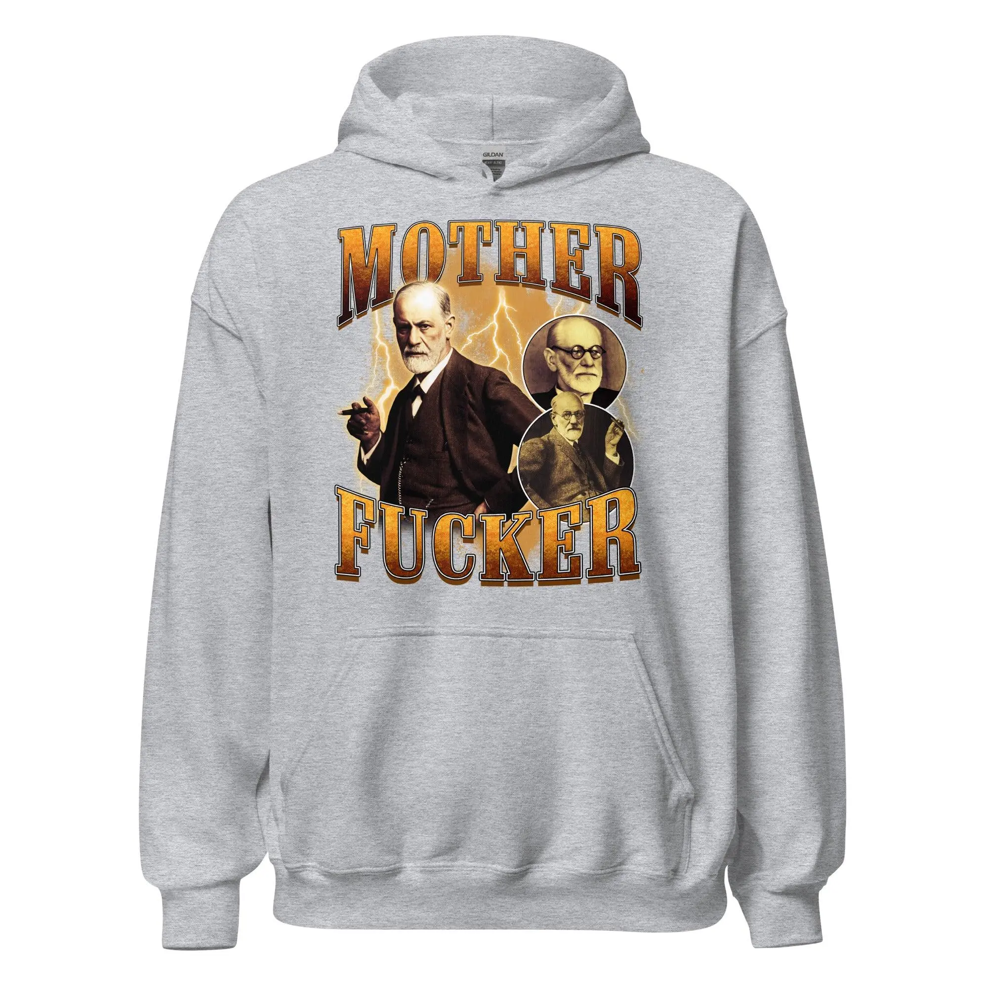 Mother Fucker (Freud) Hoodie - Image 2