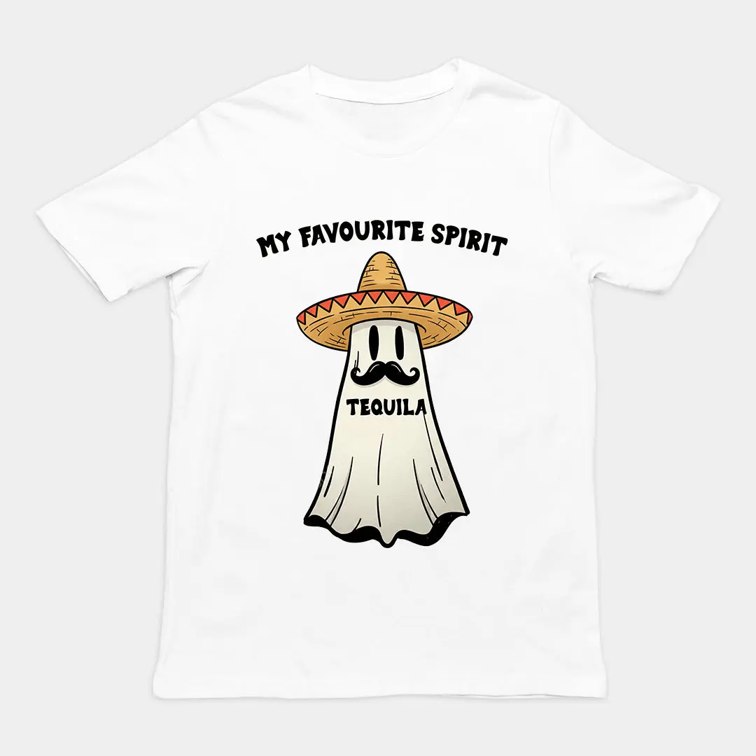 My Favouirte Spirit (tequila) T-Shirt (backprint)