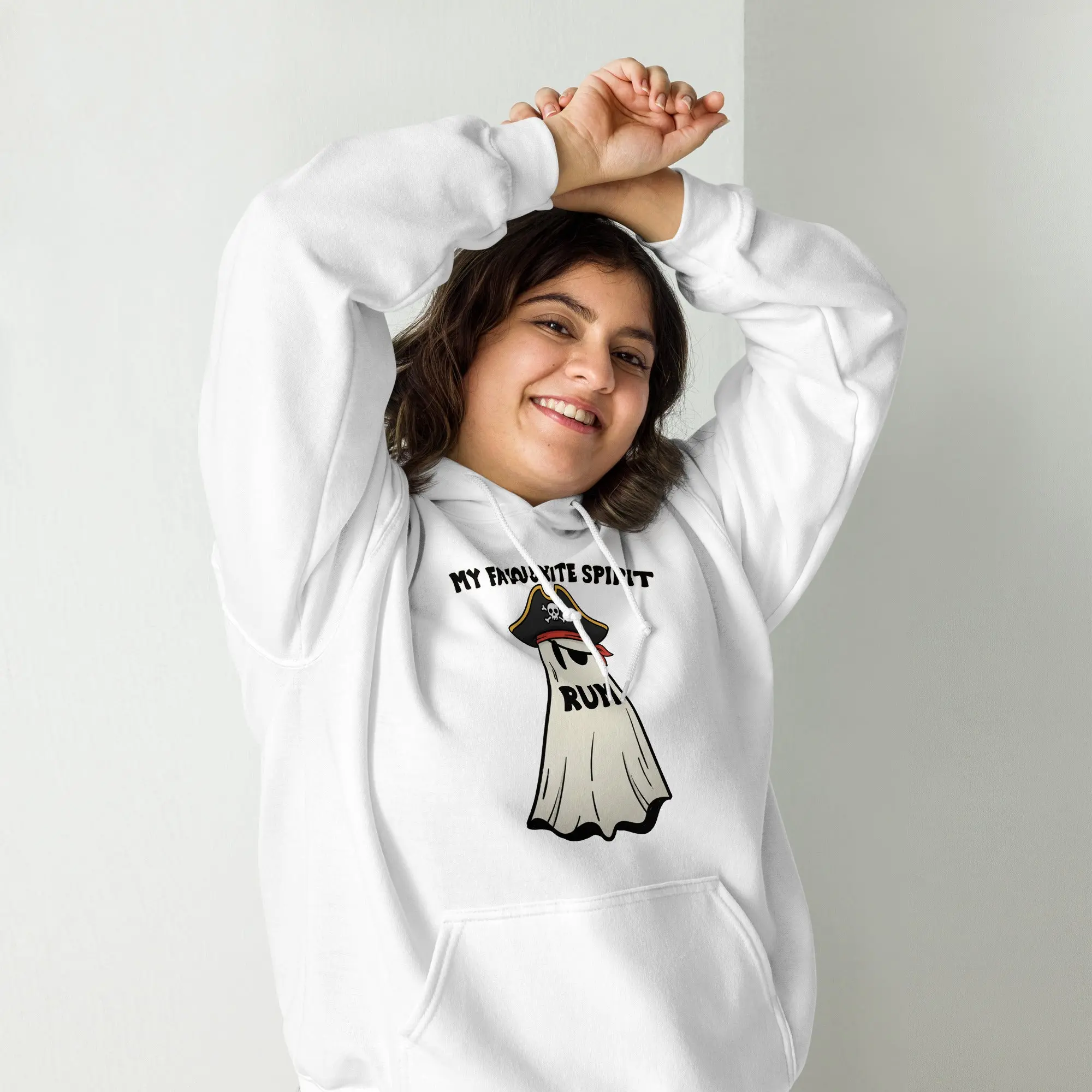My Favourite Spirit (Rum) Hoodie - Image 8
