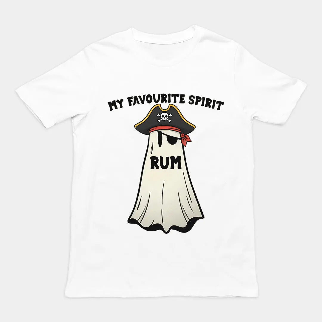 My Favourite Spirit (Rum) T-Shirt (backprint)
