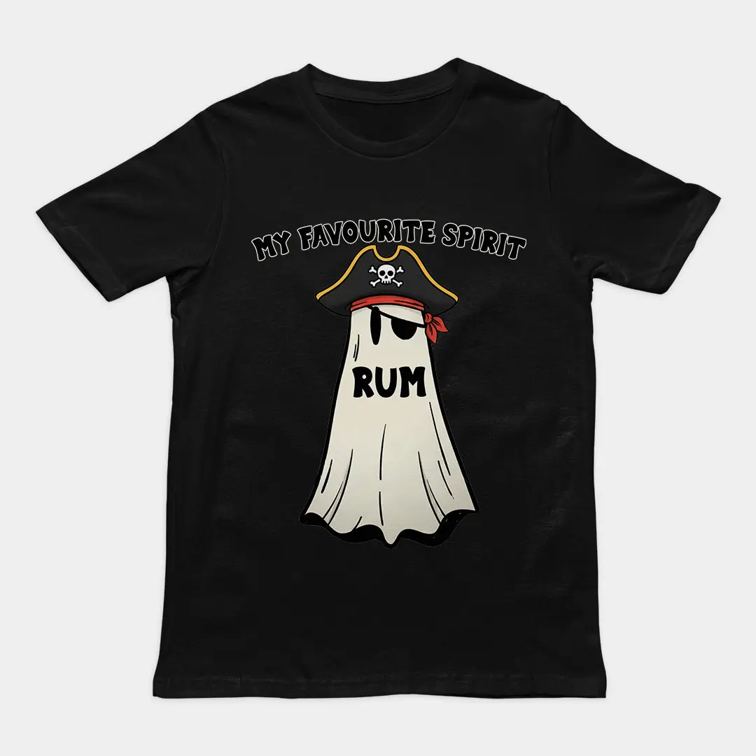 My Favourite Spirit (Rum) T-Shirt (backprint) - Image 2