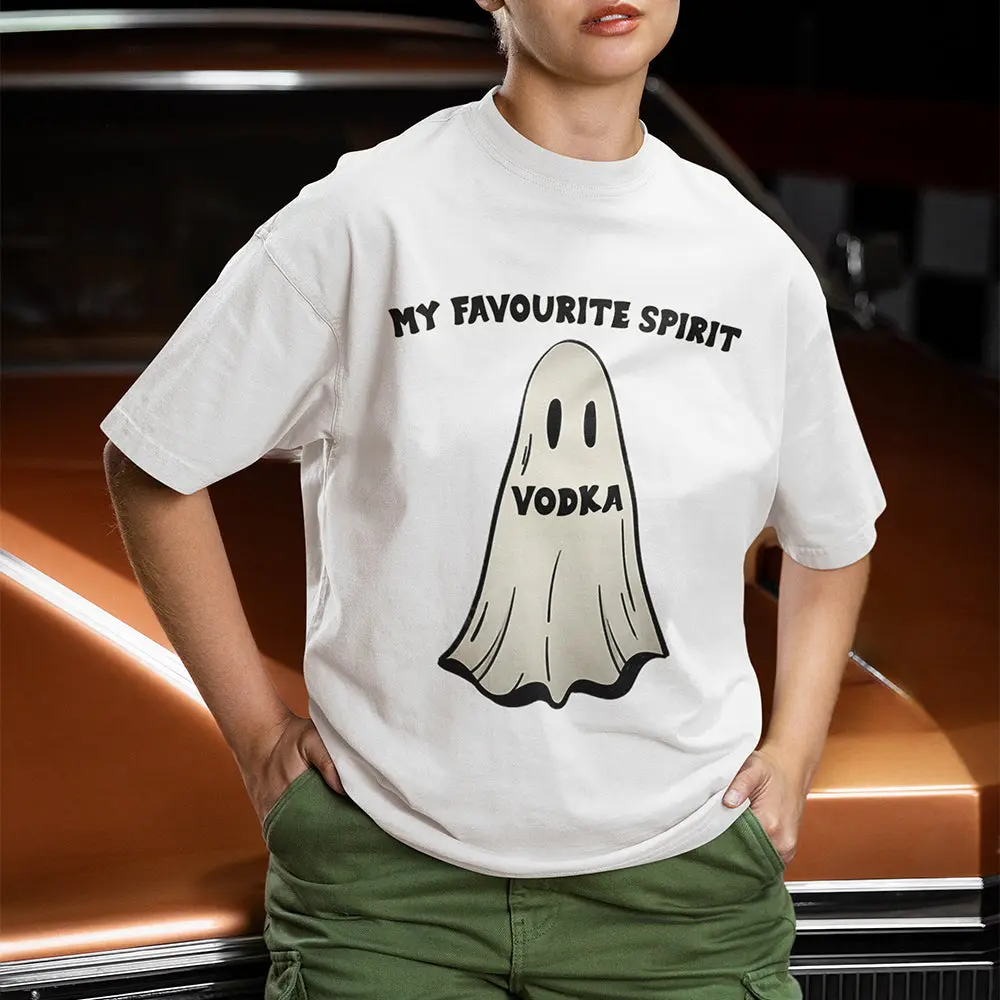 My Favourite Spirit (Vodka) T-Shirt (backprint) - Image 7