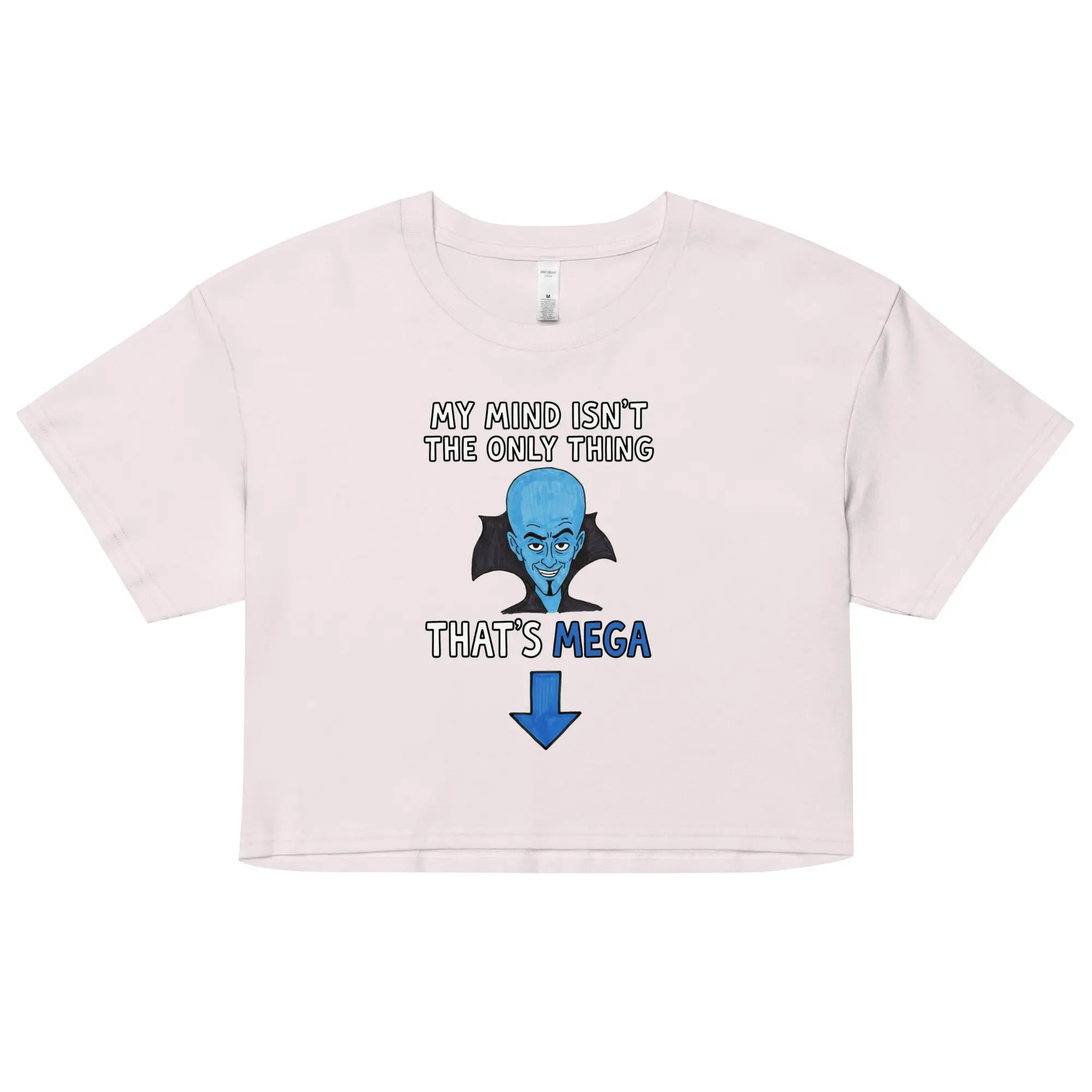 My Mind isn't the only thing that's Mega crop top - Image 4