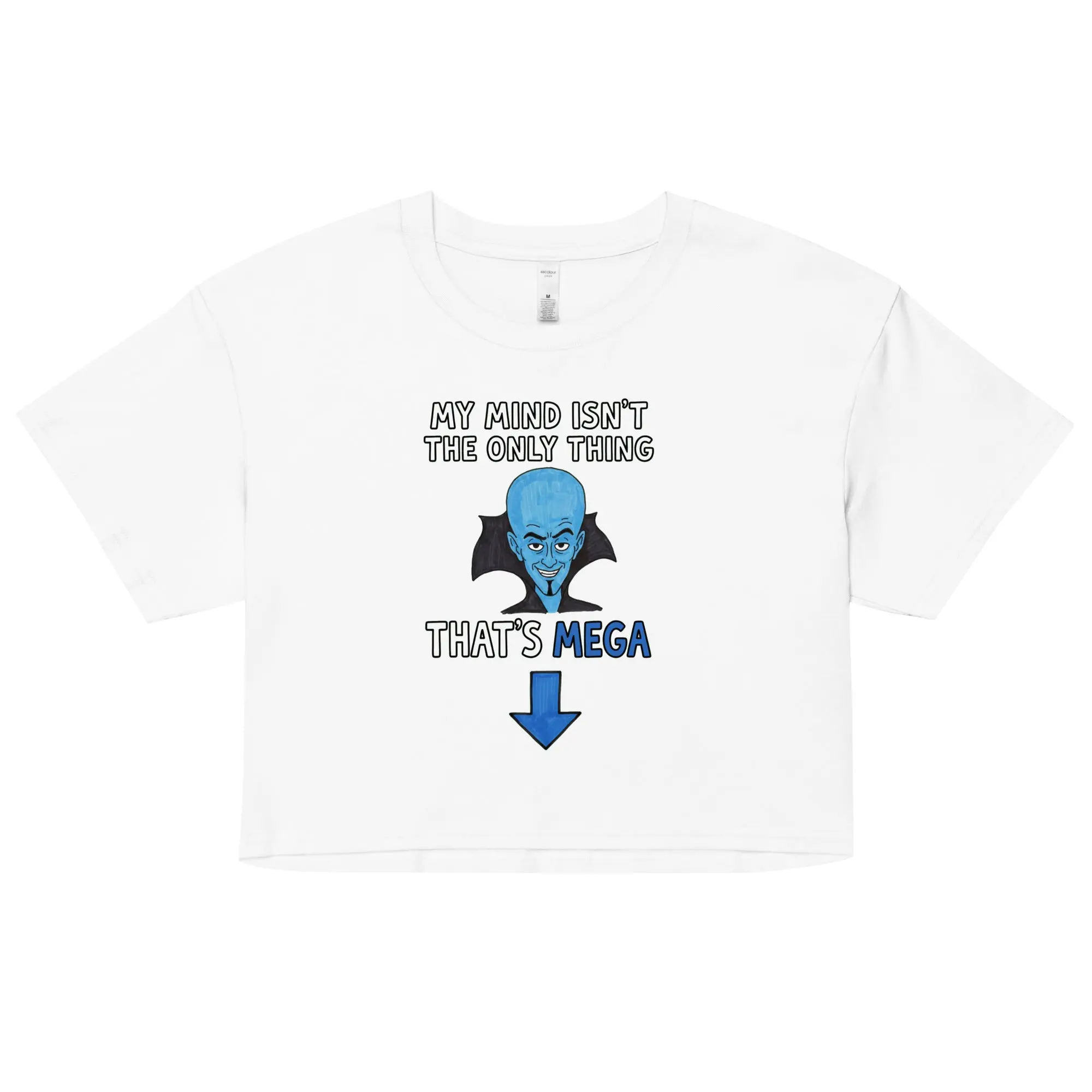 My Mind isn't the only thing that's Mega crop top - Image 5