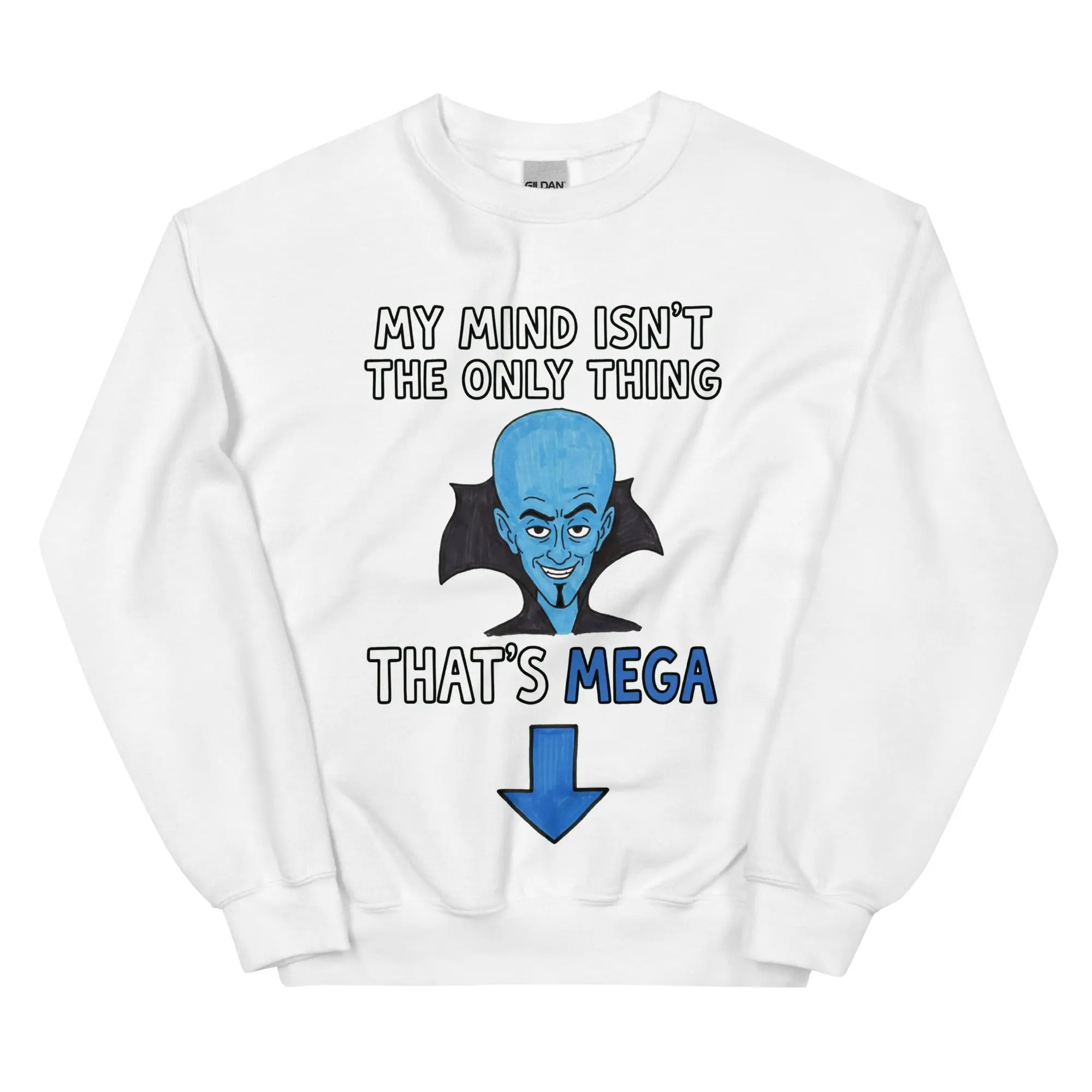 My Mind isn't the only thing that's Mega sweatshirt - Image 9