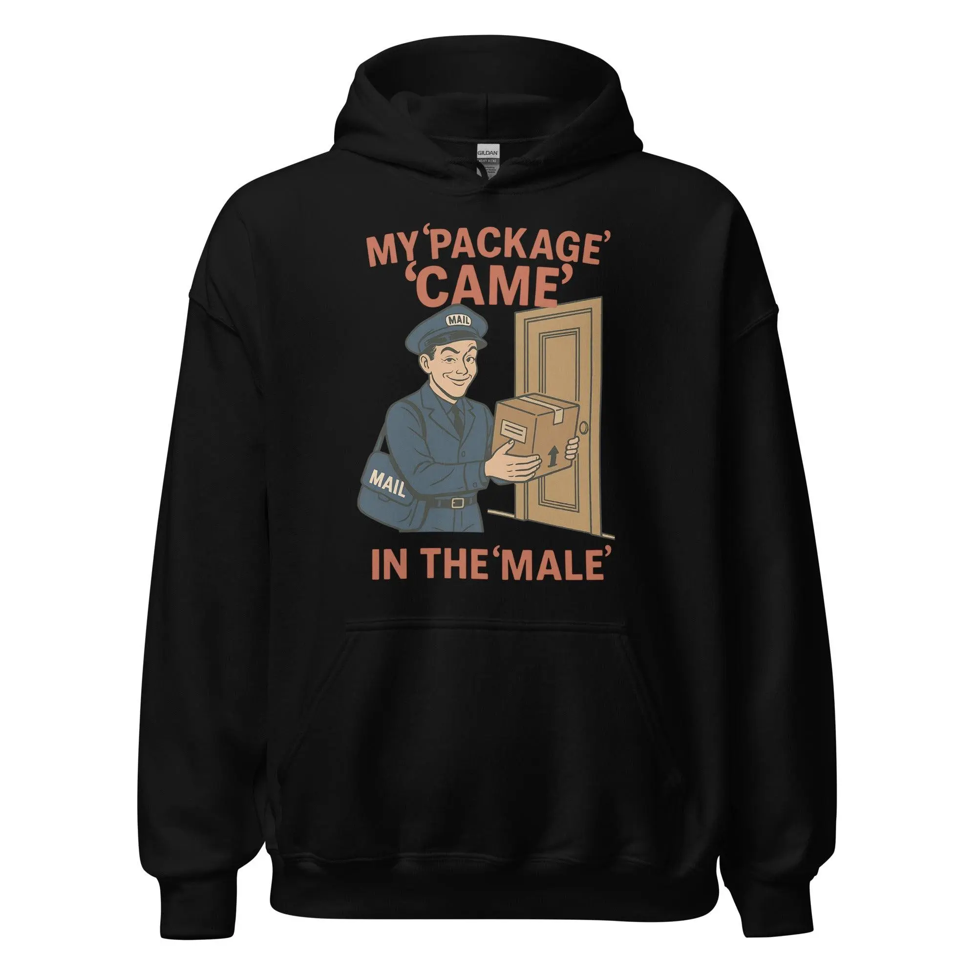 My Package Came in the Male Hoodie