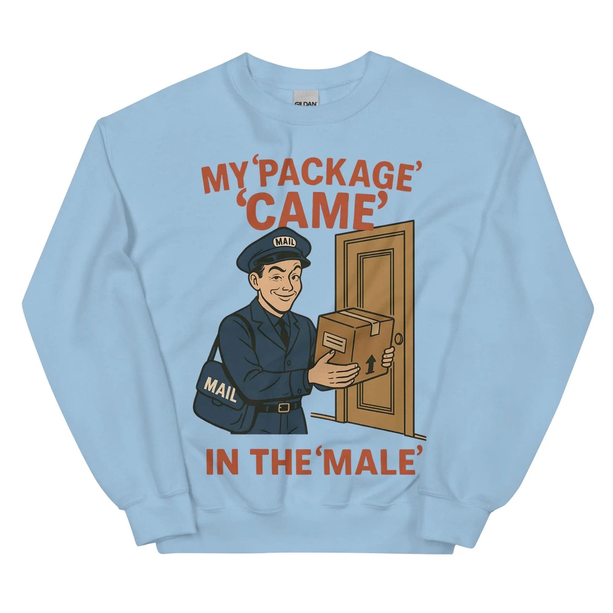 My Package Came in the Male sweatshirt - Image 6