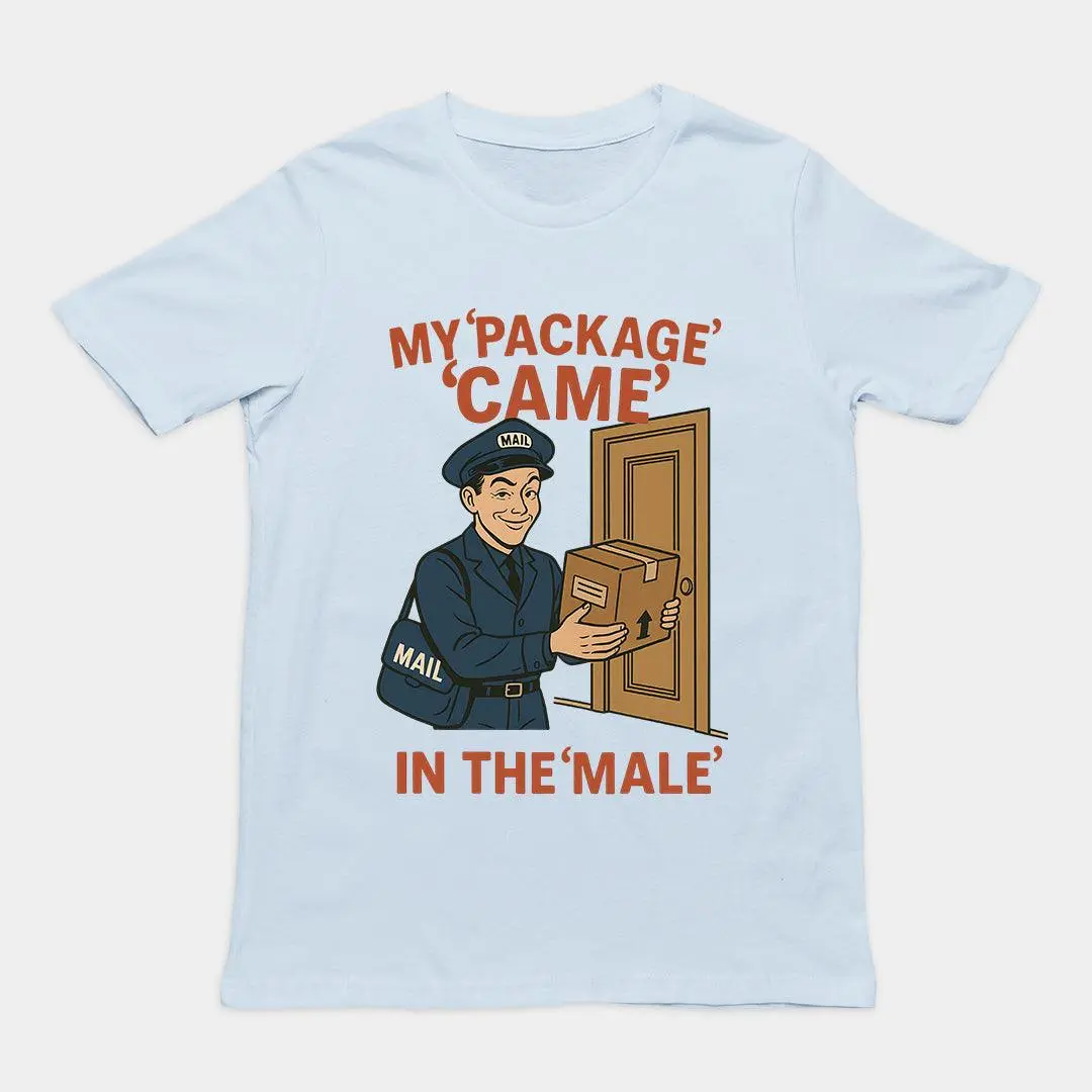 My Package Came in the Male T-Shirt - Image 5