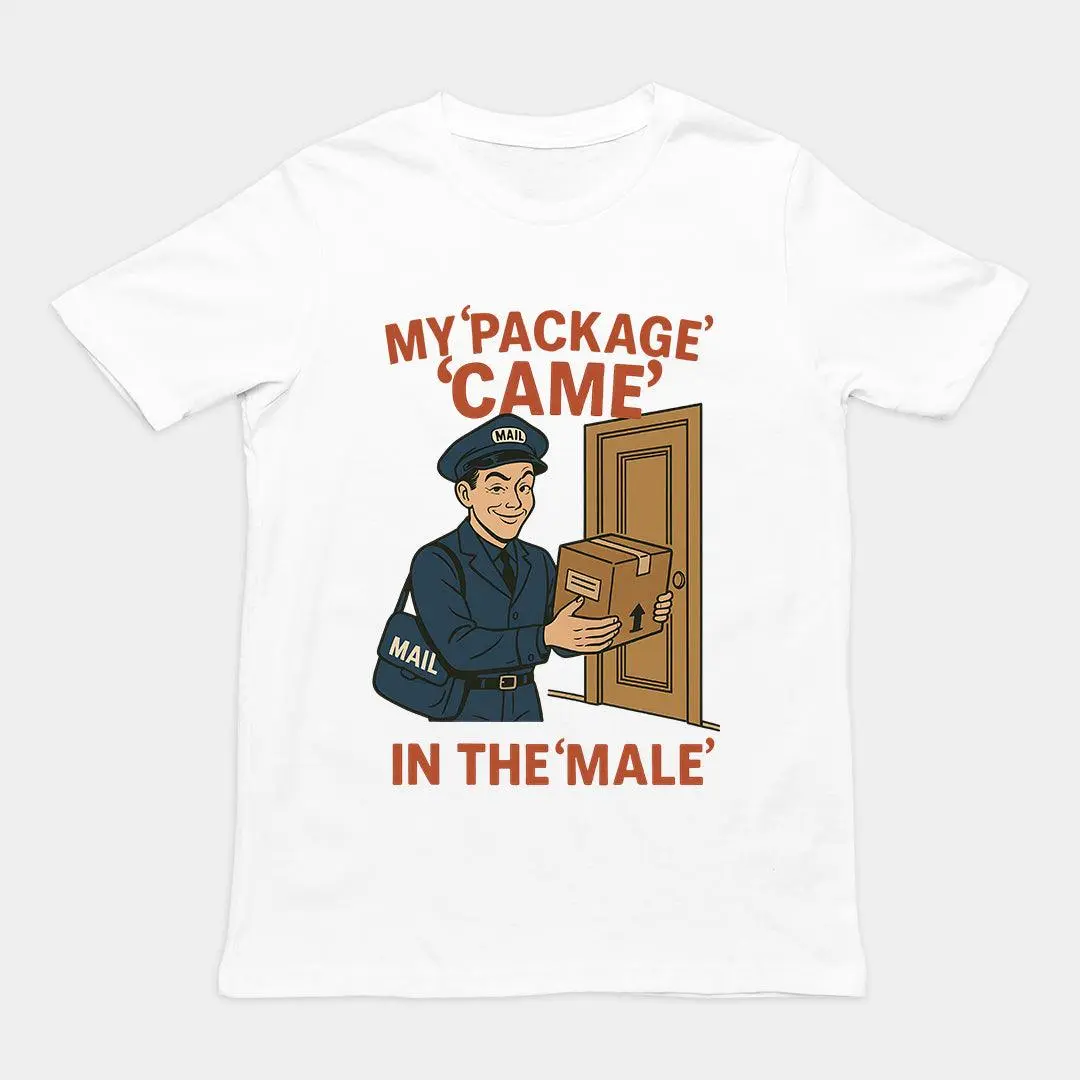 My Package Came in the Male T-Shirt - Image 6