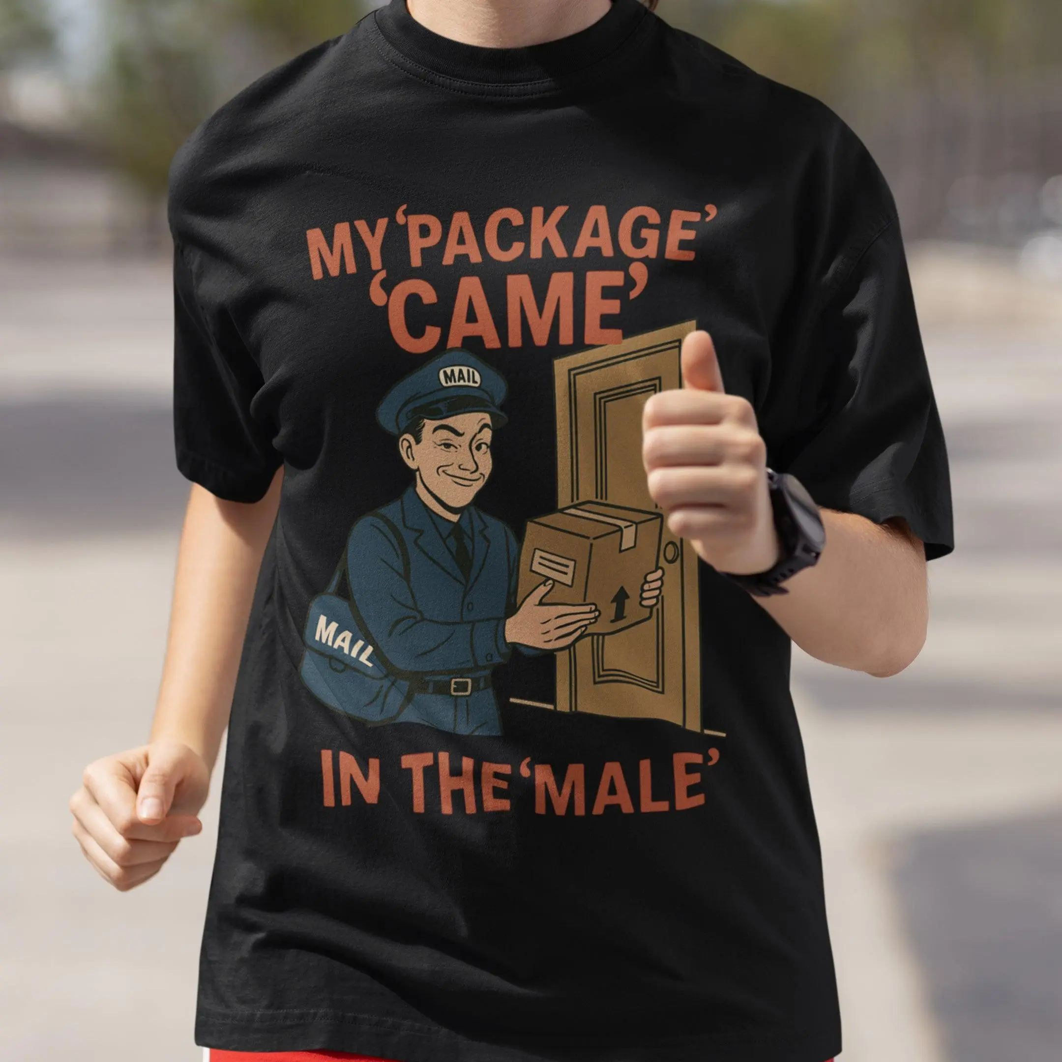 My Package Came in the Male T-Shirt - Image 7
