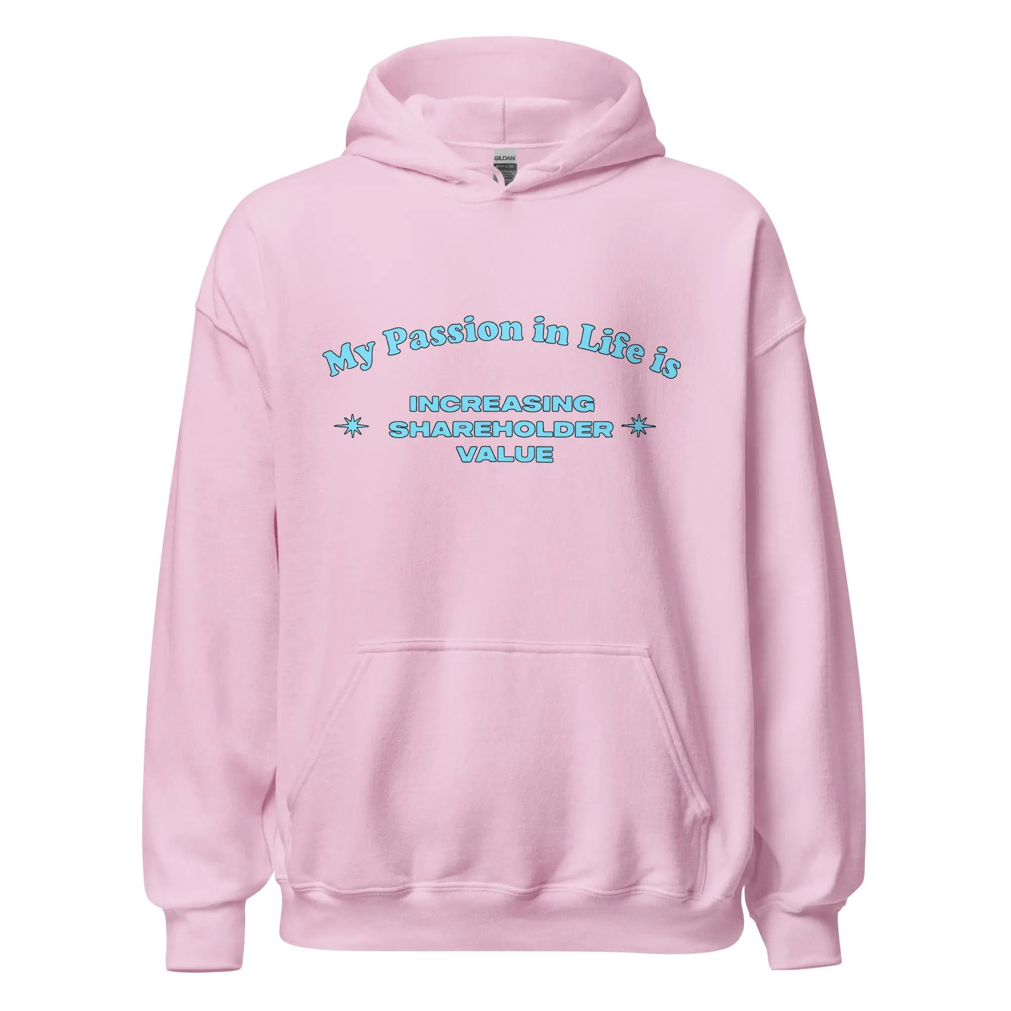 My Passion in Life is increasing shareholder Hoodie - Image 6