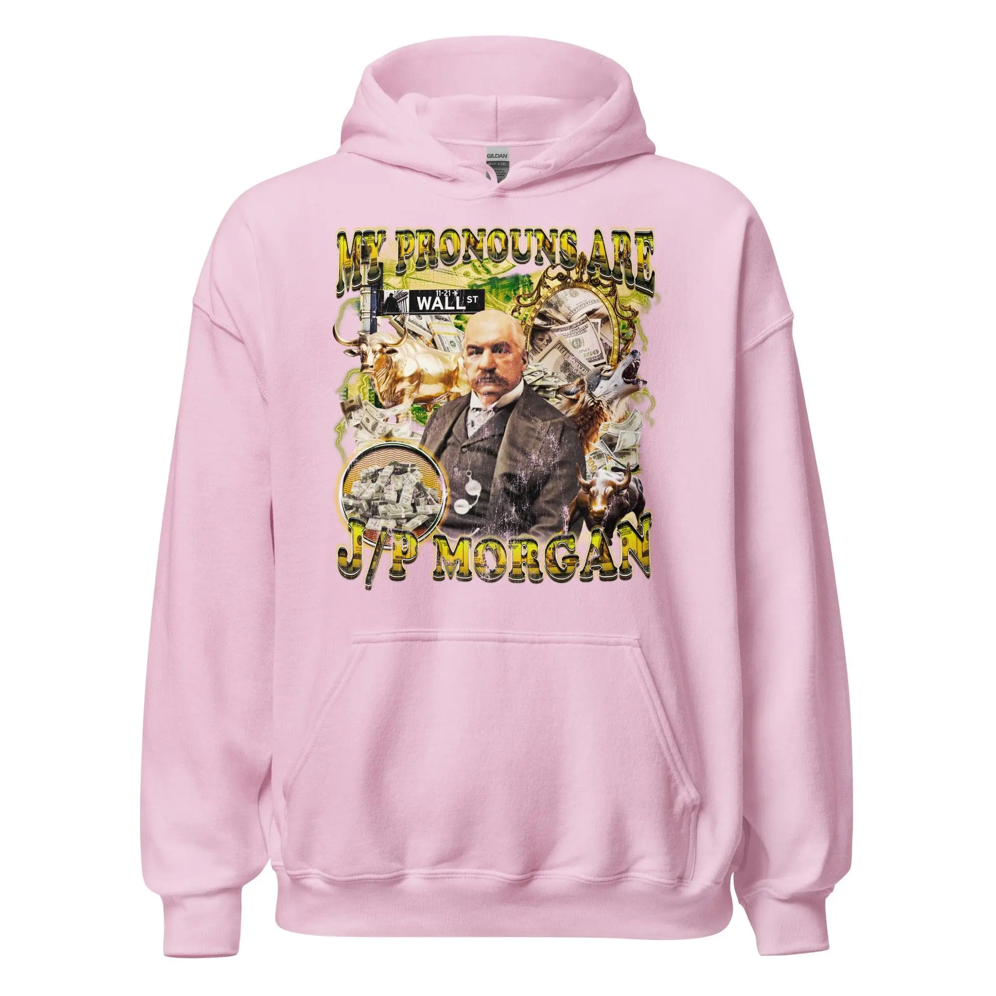 My Pronouns are J/P Morgan Hoodie - Image 6