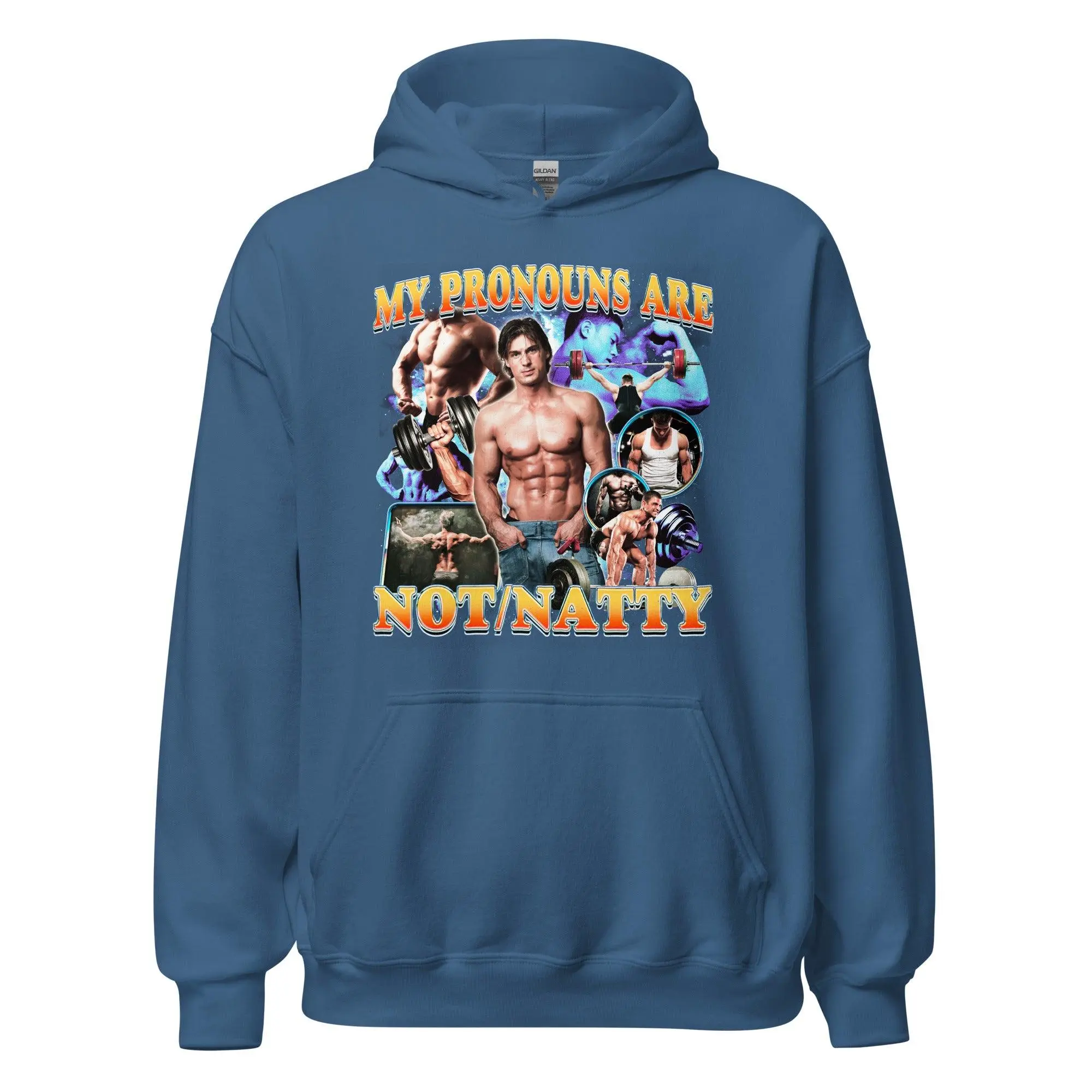 My Pronouns are Not/Natty Hoodie - Image 5