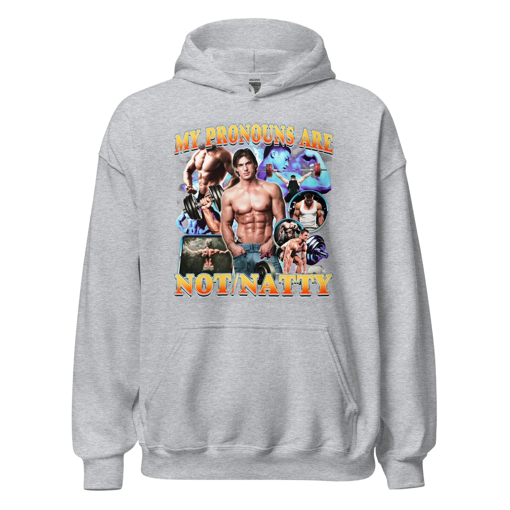 My Pronouns are Not/Natty Hoodie - Image 6