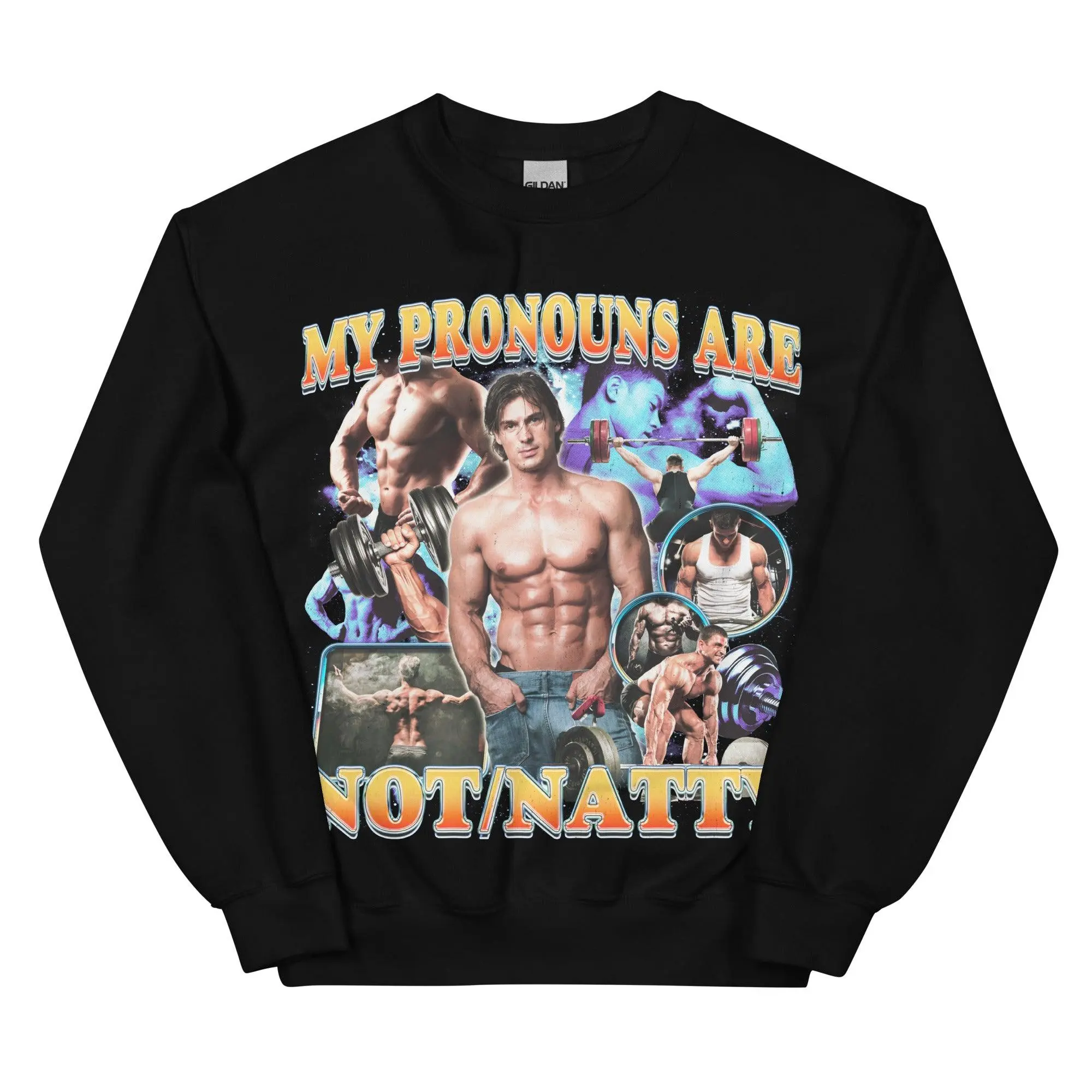 My Pronouns are Not/Natty Sweatshirt