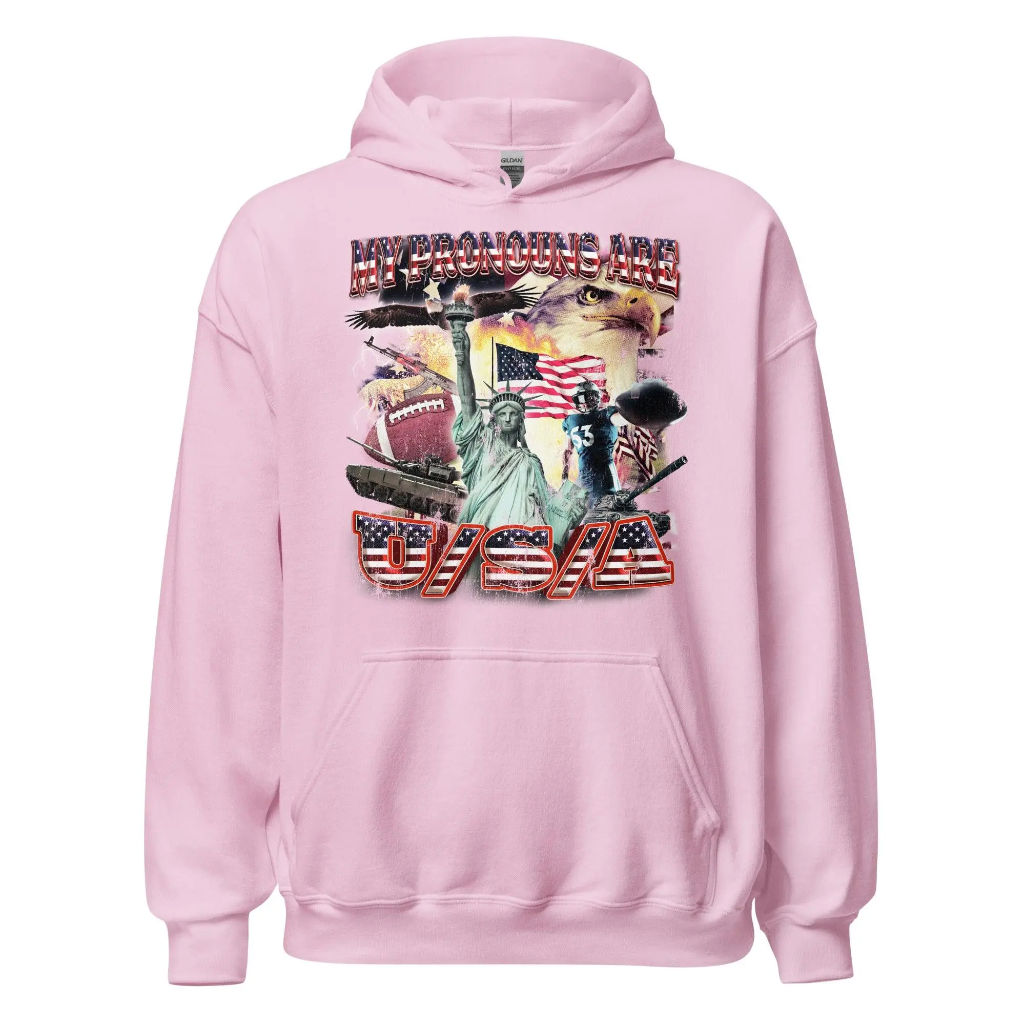 My Pronouns are U/S/A Hoodie - Image 6