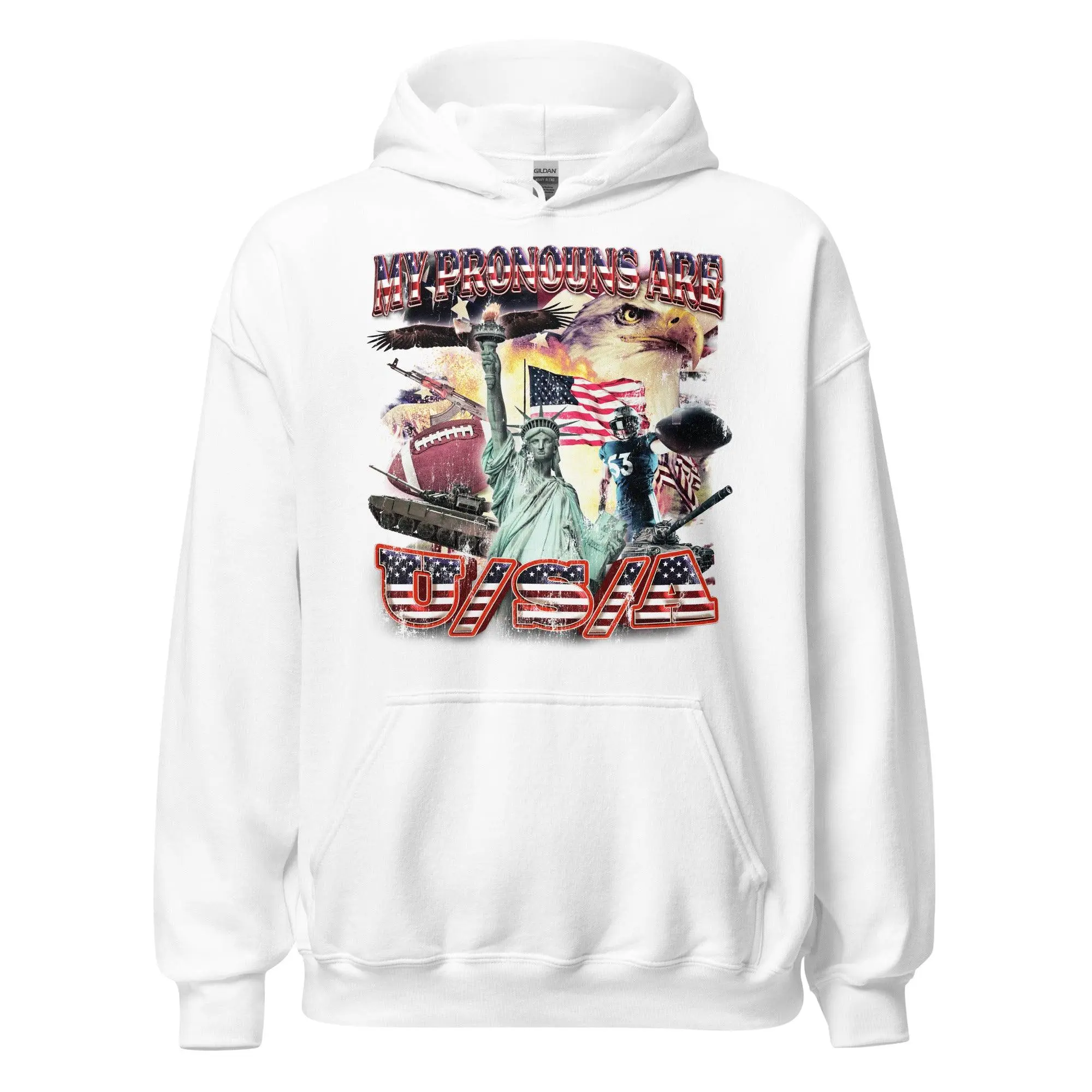 My Pronouns are U/S/A Hoodie - Image 7