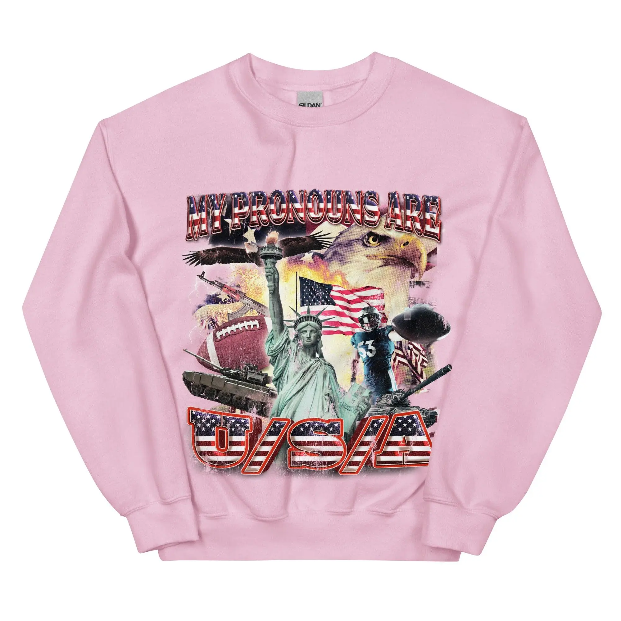 My Pronouns are U/S/A Sweatshirt - Image 8