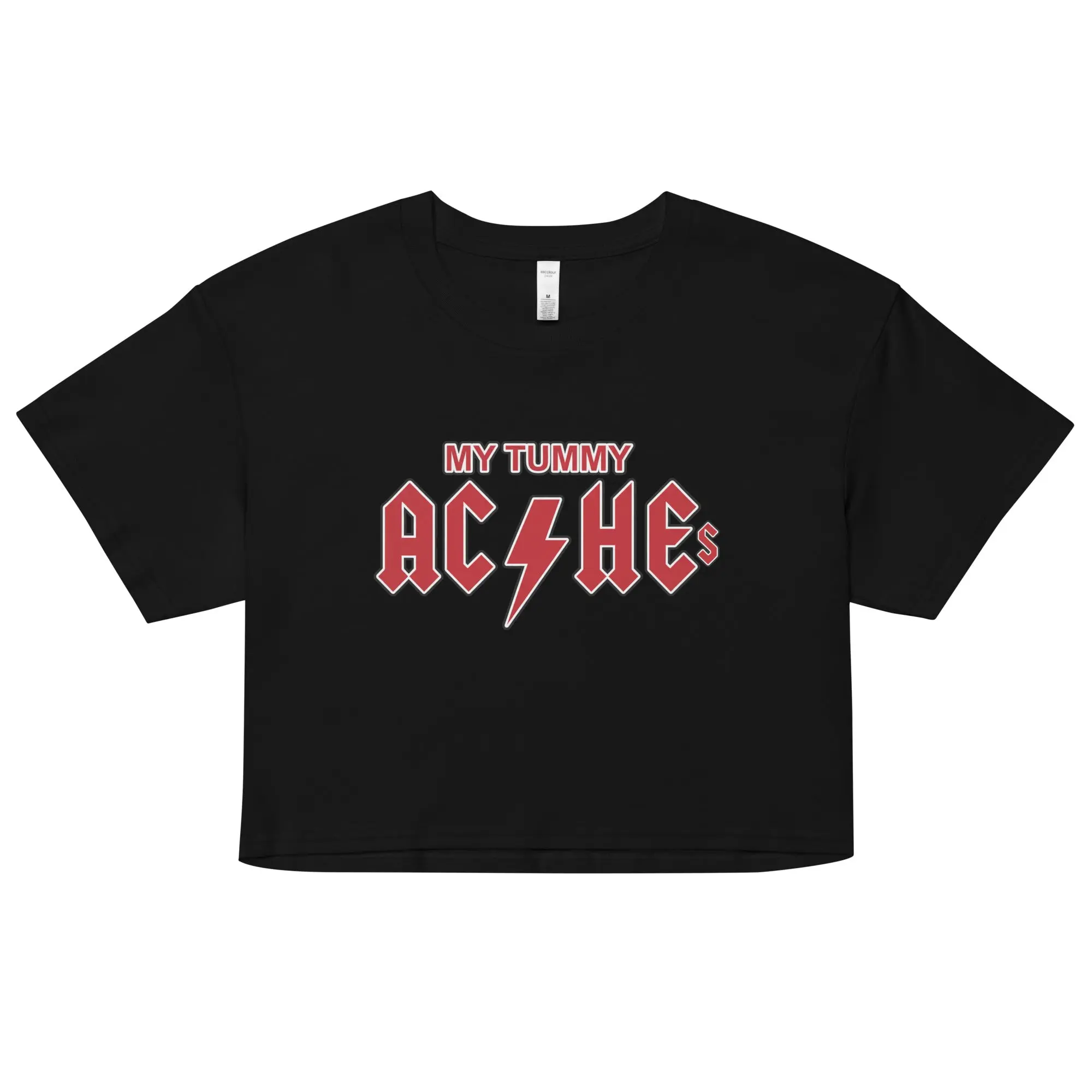My Tummy Aches crop top
