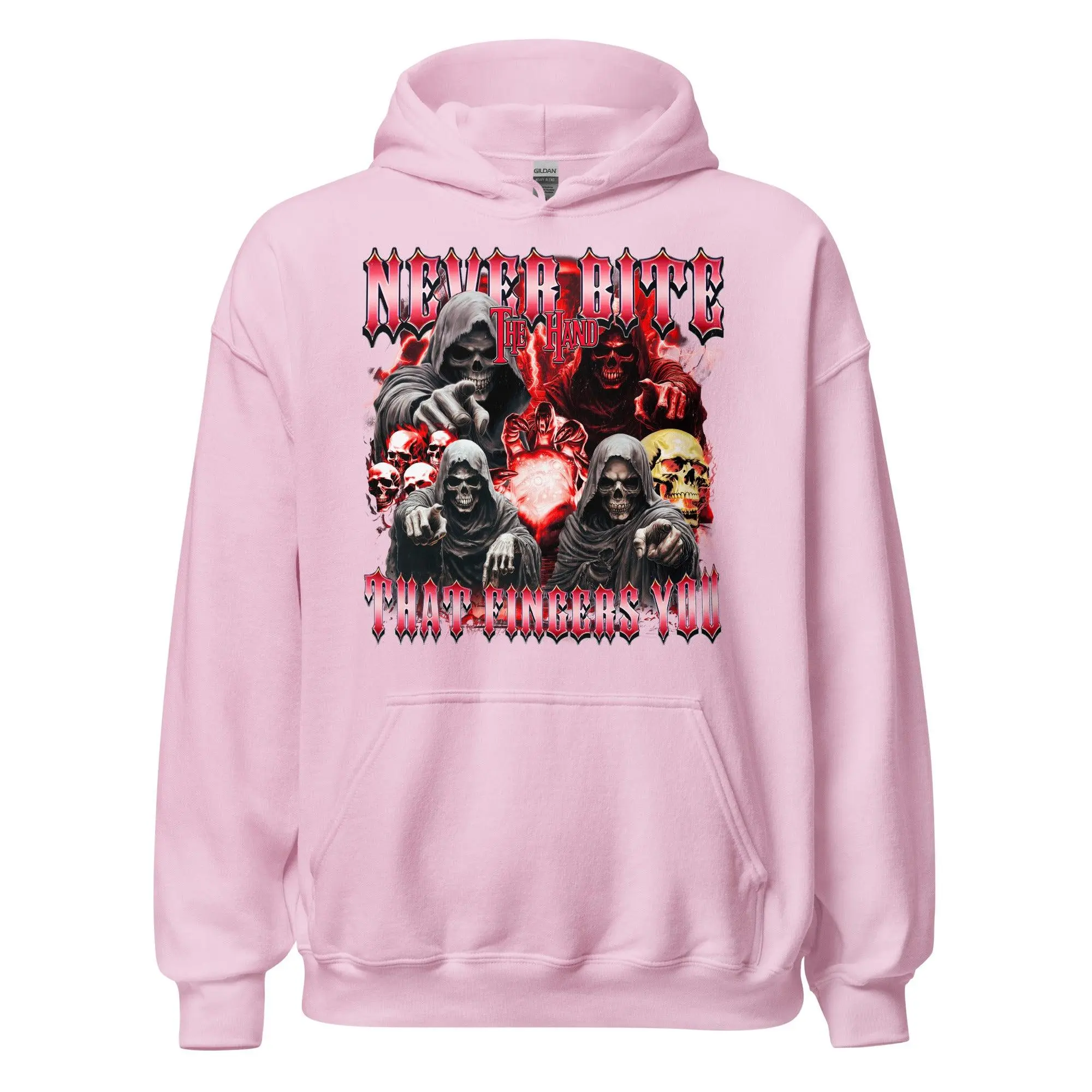 Never Bite the Hand that Fingers You Hoodie - Image 7