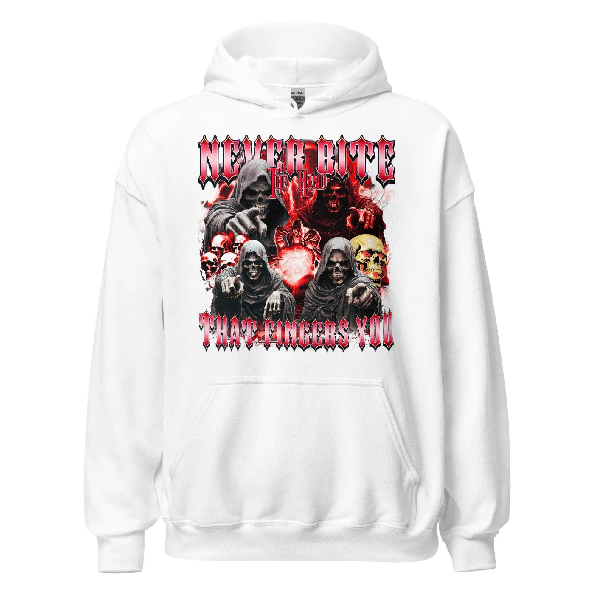 Never Bite the Hand that Fingers You Hoodie - Image 8